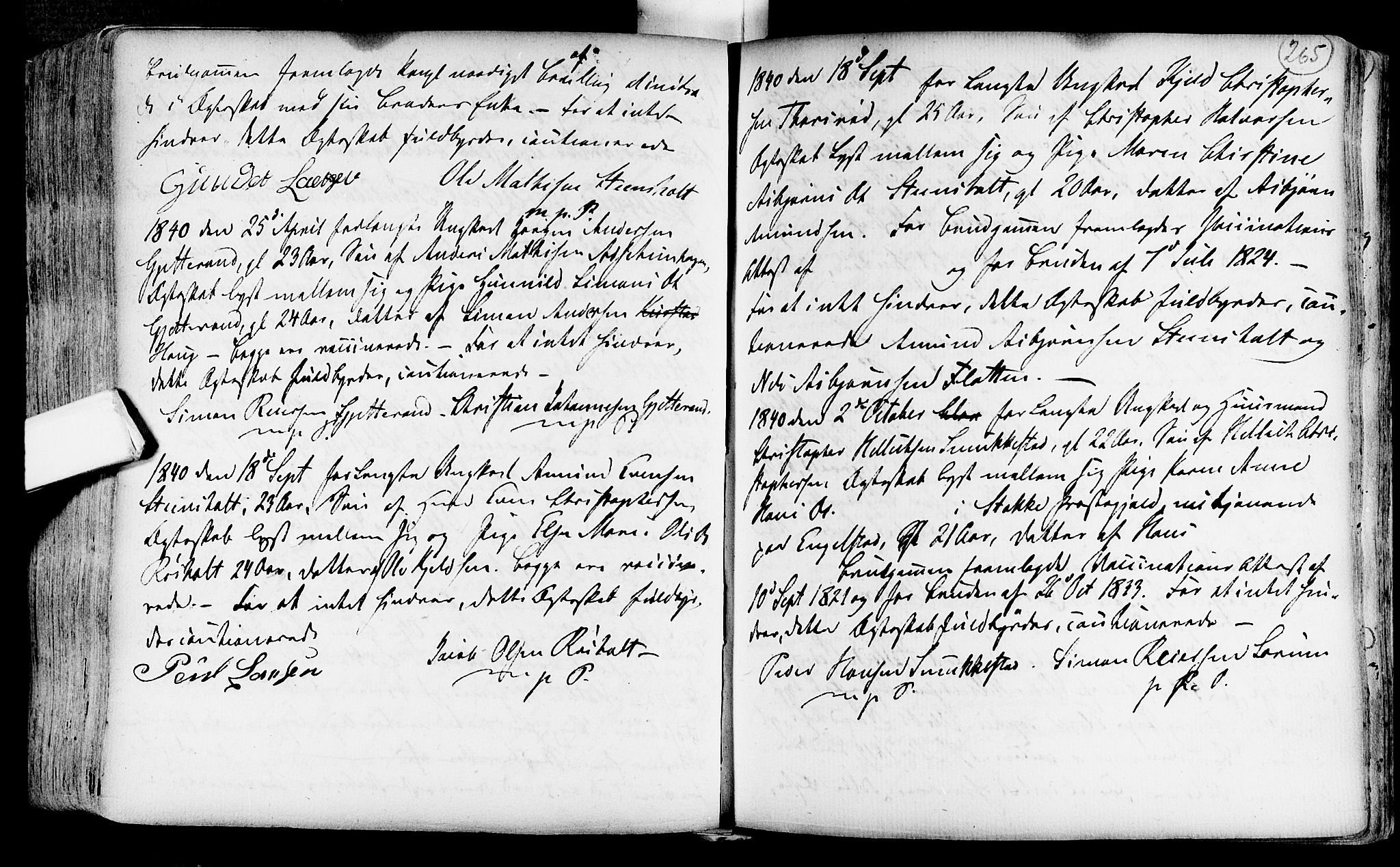 Lardal kirkebøker, AV/SAKO-A-350/F/Fa/L0004: Parish register (official) no. i 4, 1733-1815, p. 265