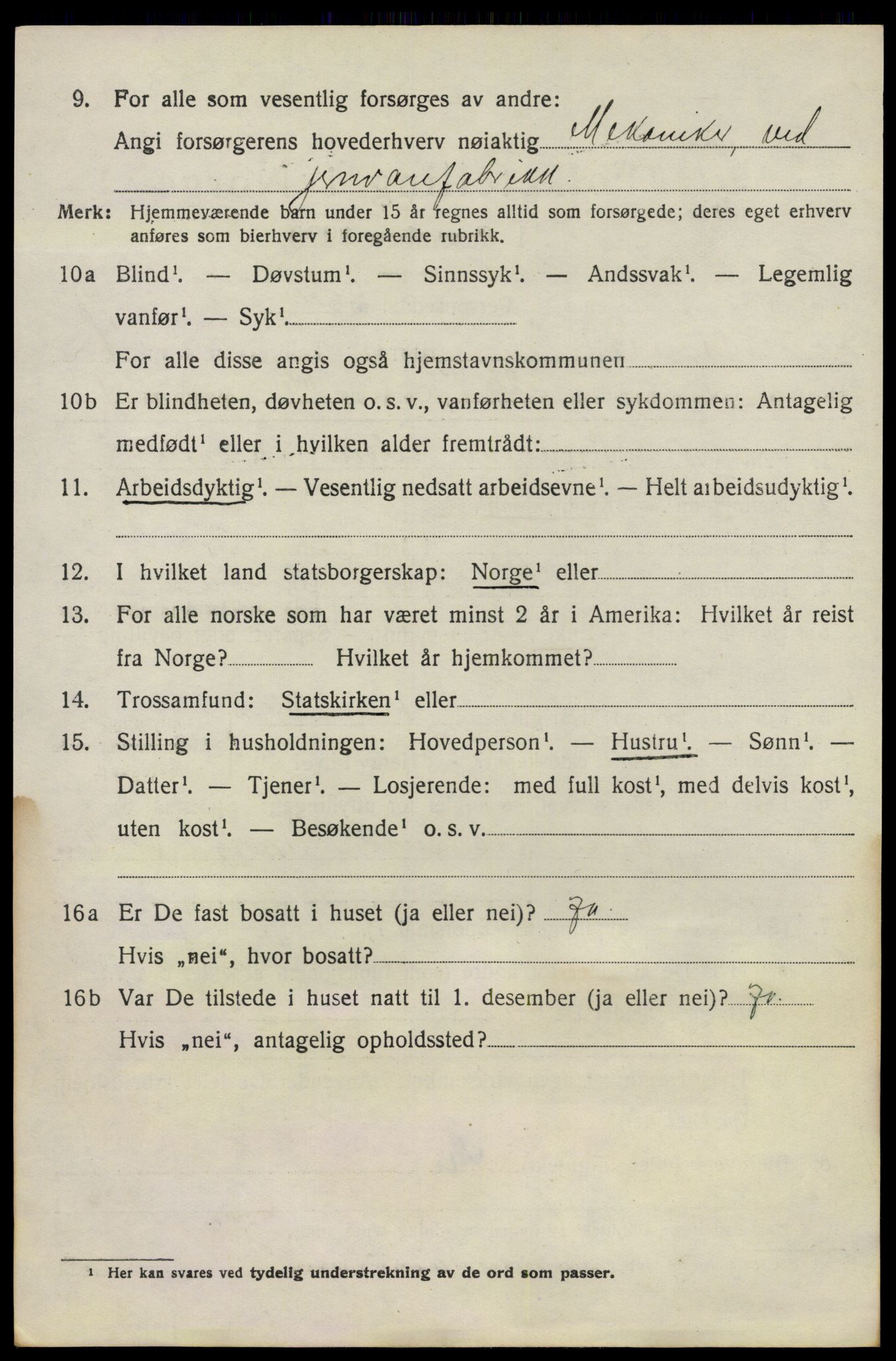 SAO, 1920 census for Fet, 1920, p. 8295