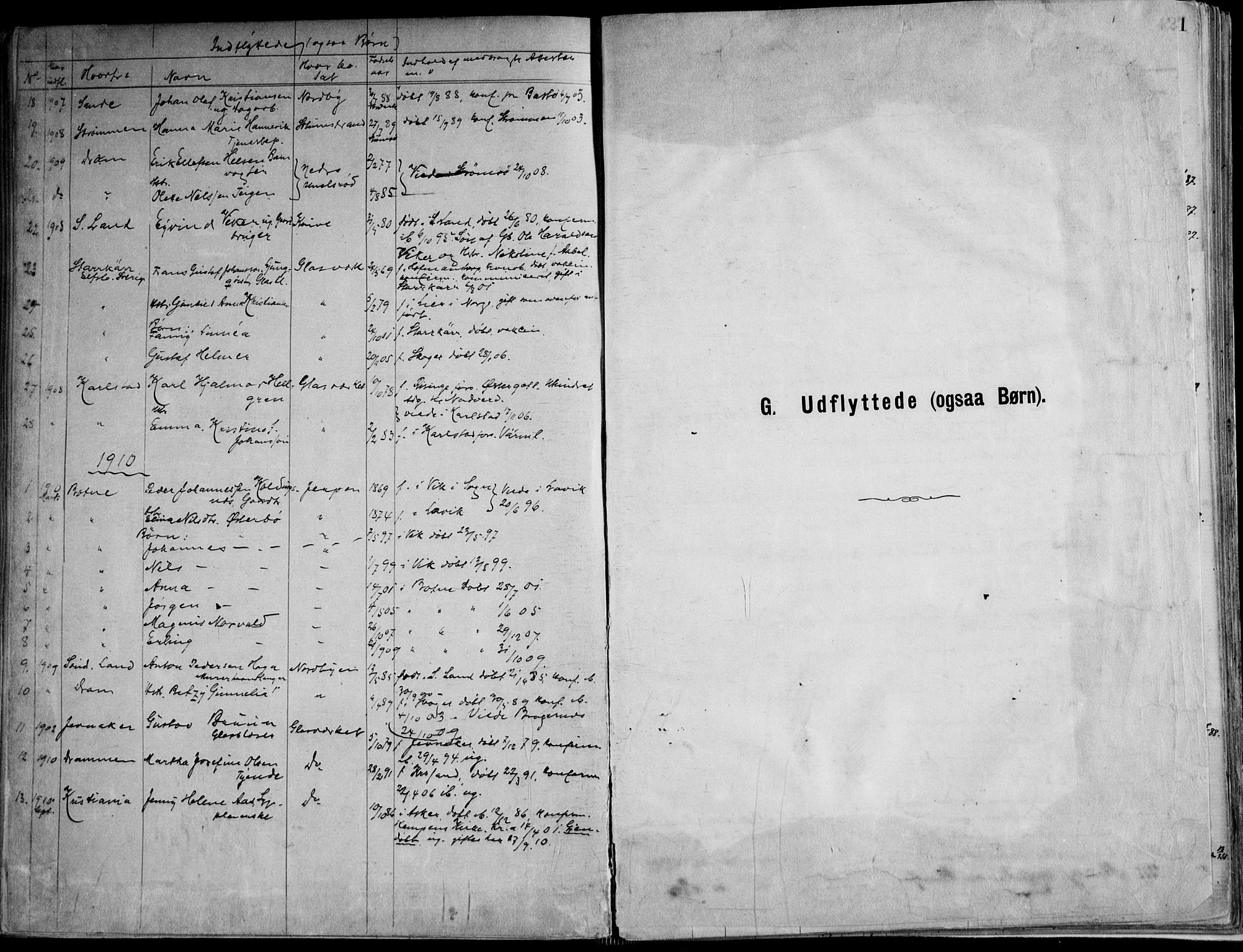 Skoger kirkebøker, SAKO/A-59/F/Fa/L0006: Parish register (official) no. I 6, 1885-1910