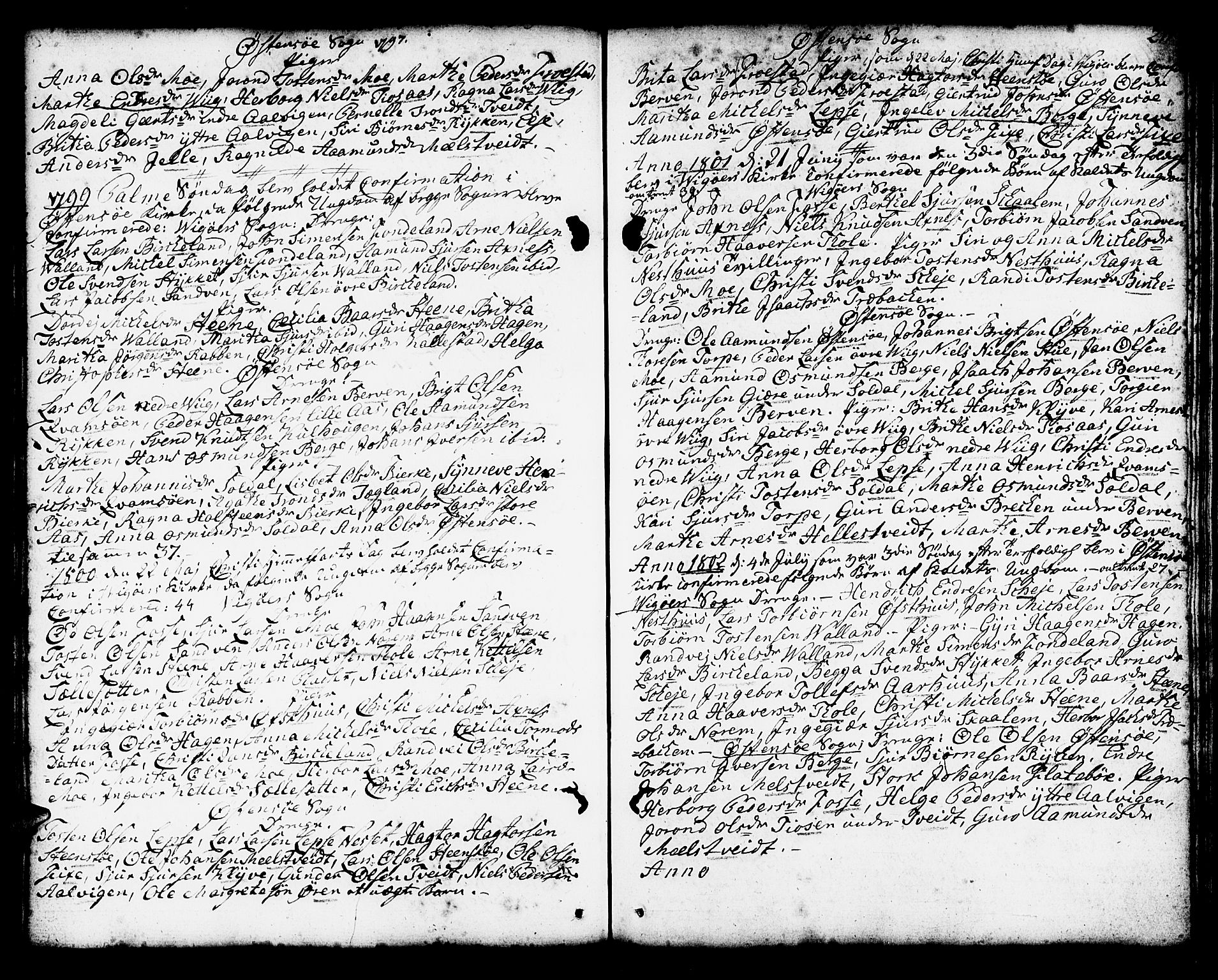 Kvam sokneprestembete, AV/SAB-A-76201/H/Haa: Parish register (official) no. A 5, 1796-1832, p. 211