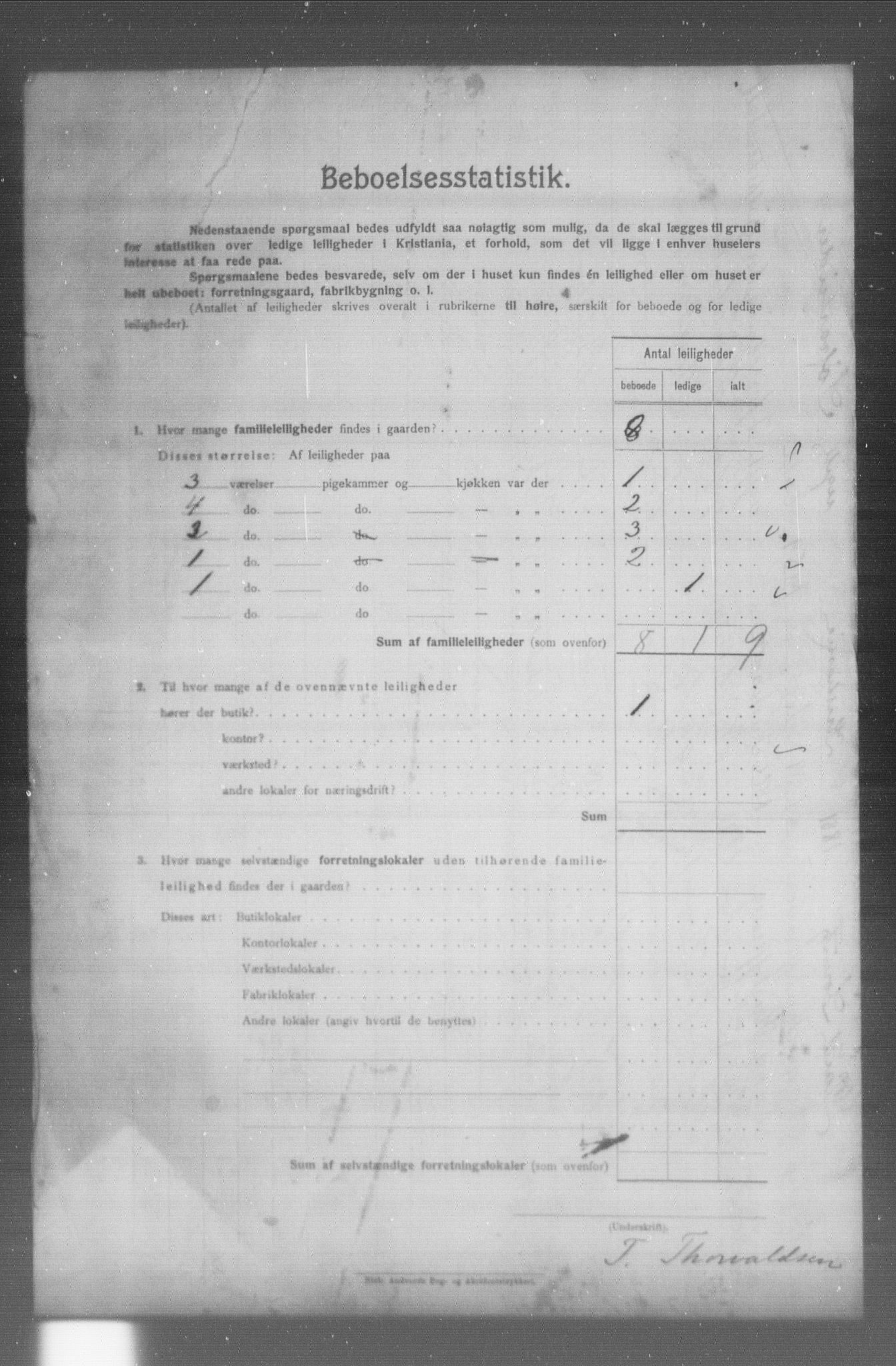 OBA, Municipal Census 1904 for Kristiania, 1904, p. 21383