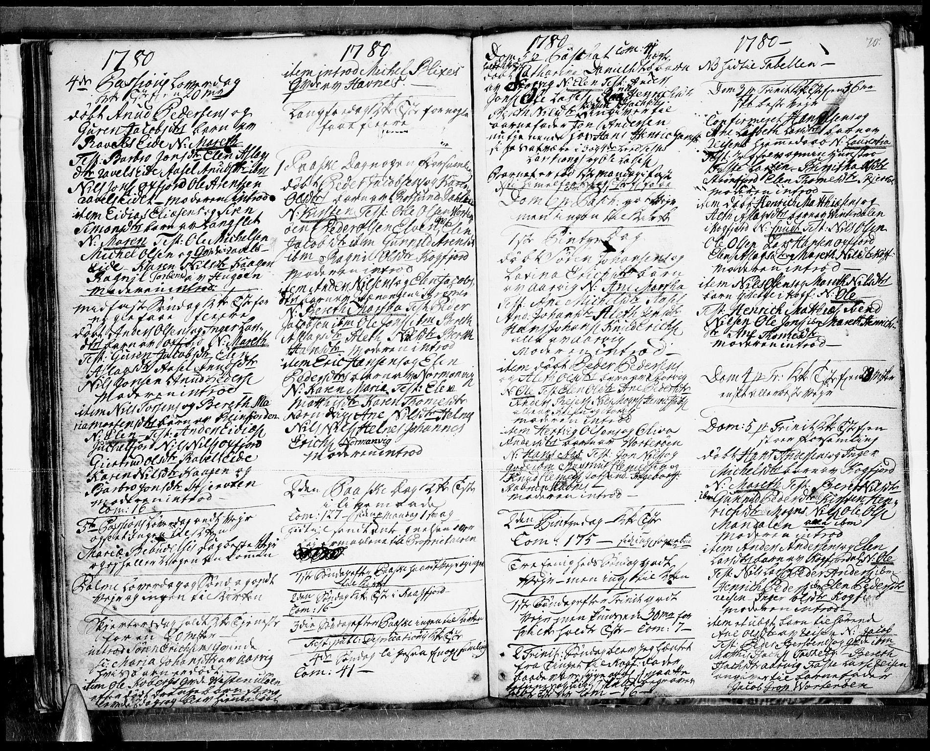 Skjervøy sokneprestkontor, SATØ/S-1300/H/Ha/Haa/L0001kirke: Parish register (official) no. 1, 1748-1780, p. 70