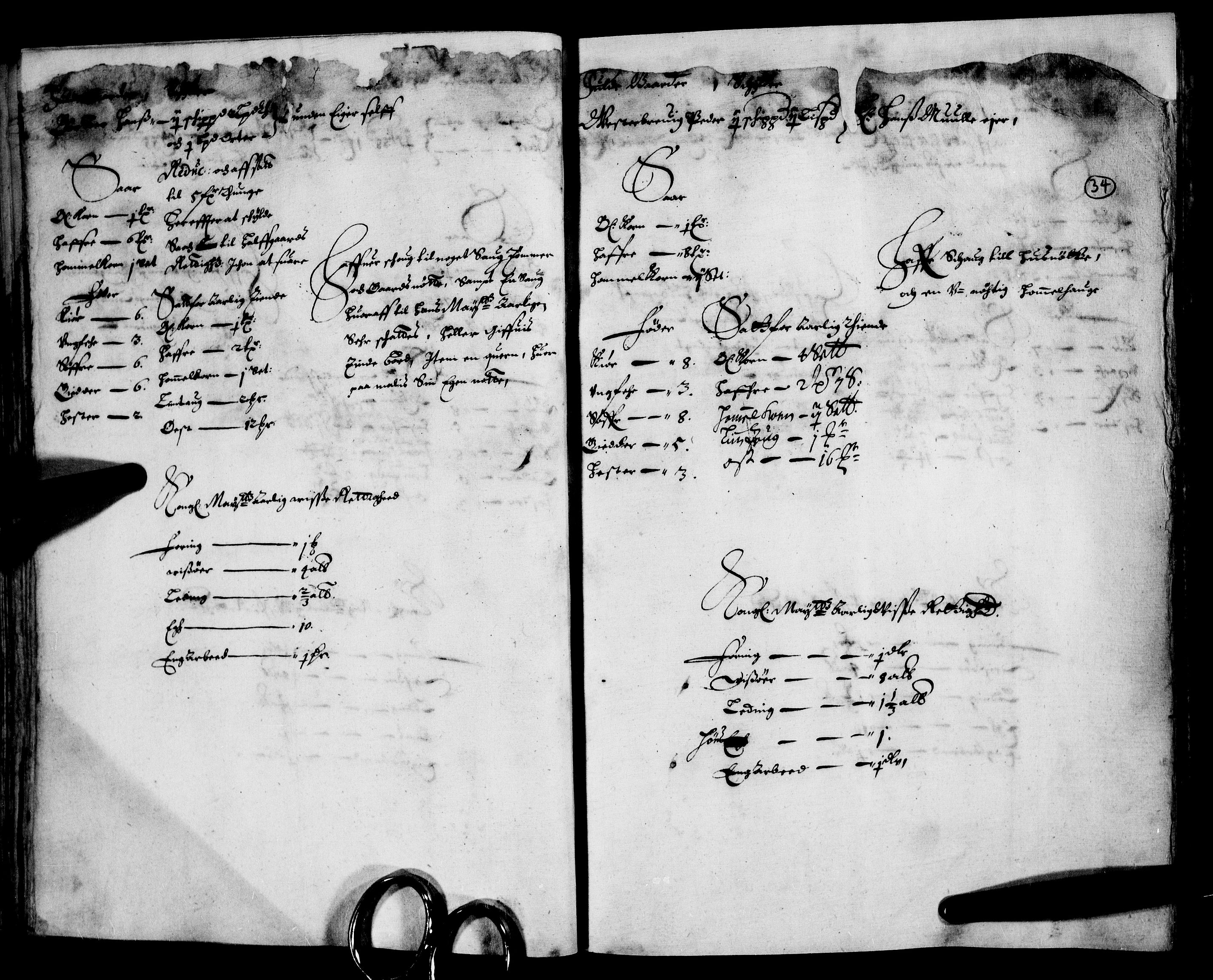 Rentekammeret inntil 1814, Realistisk ordnet avdeling, AV/RA-EA-4070/N/Nb/Nba/L0007: Nedre Romerike fogderi, 1. del, 1666, p. 33b-34a