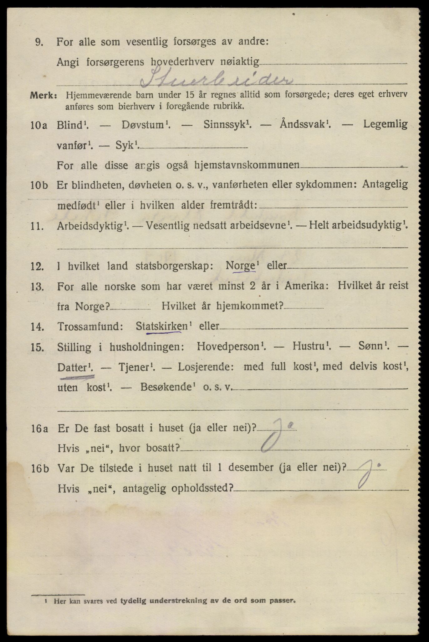 SAO, 1920 census for Fredrikstad, 1920, p. 31048