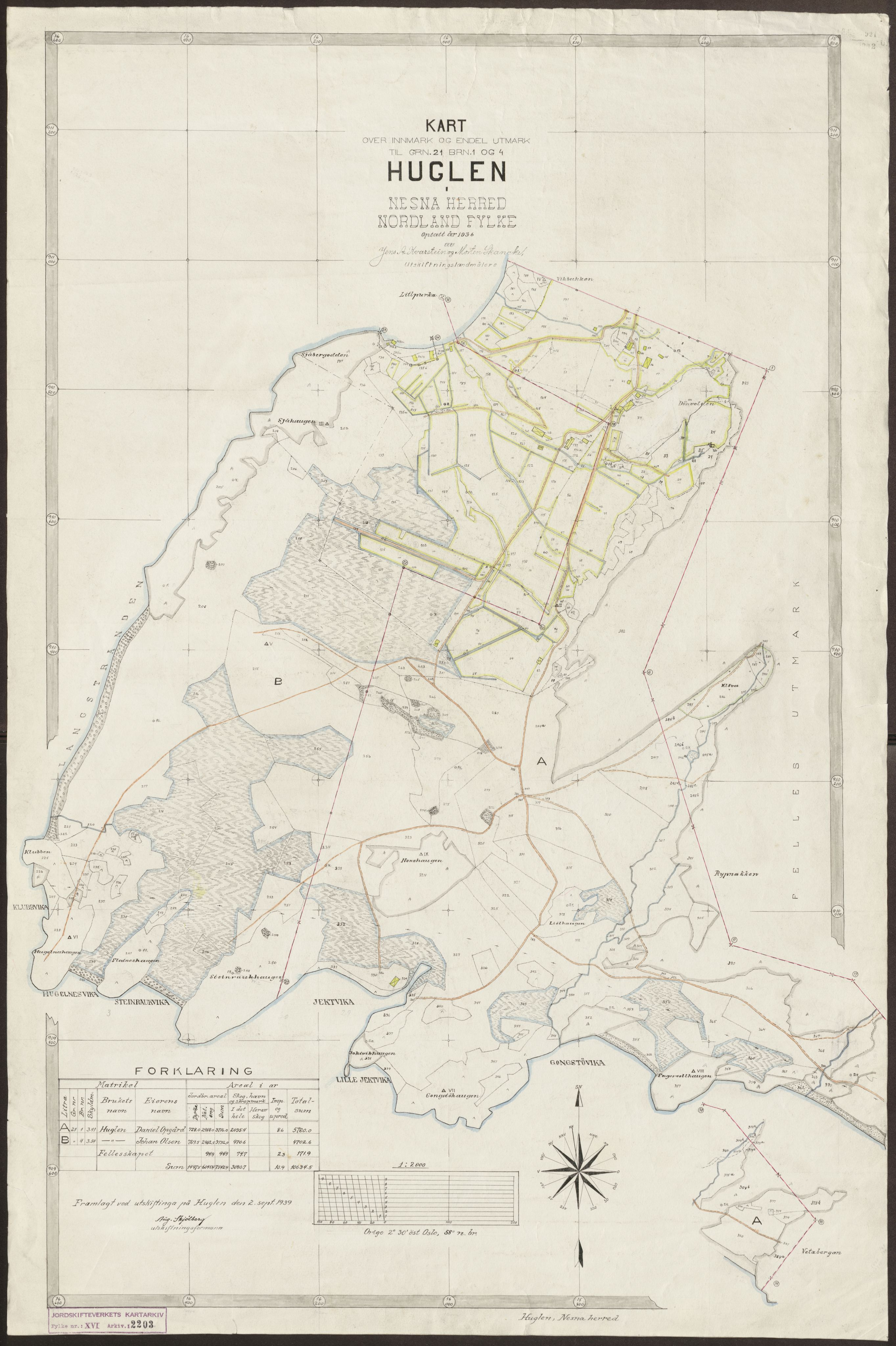 Jordskifteverkets kartarkiv, AV/RA-S-3929/T, 1859-1988, p. 2728