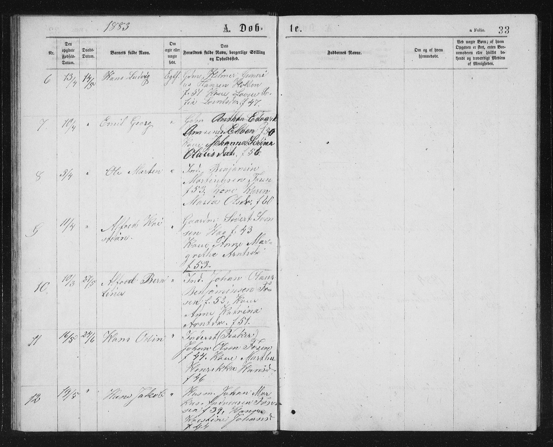 Ministerialprotokoller, klokkerbøker og fødselsregistre - Sør-Trøndelag, SAT/A-1456/662/L0756: Parish register (copy) no. 662C01, 1869-1891, p. 33