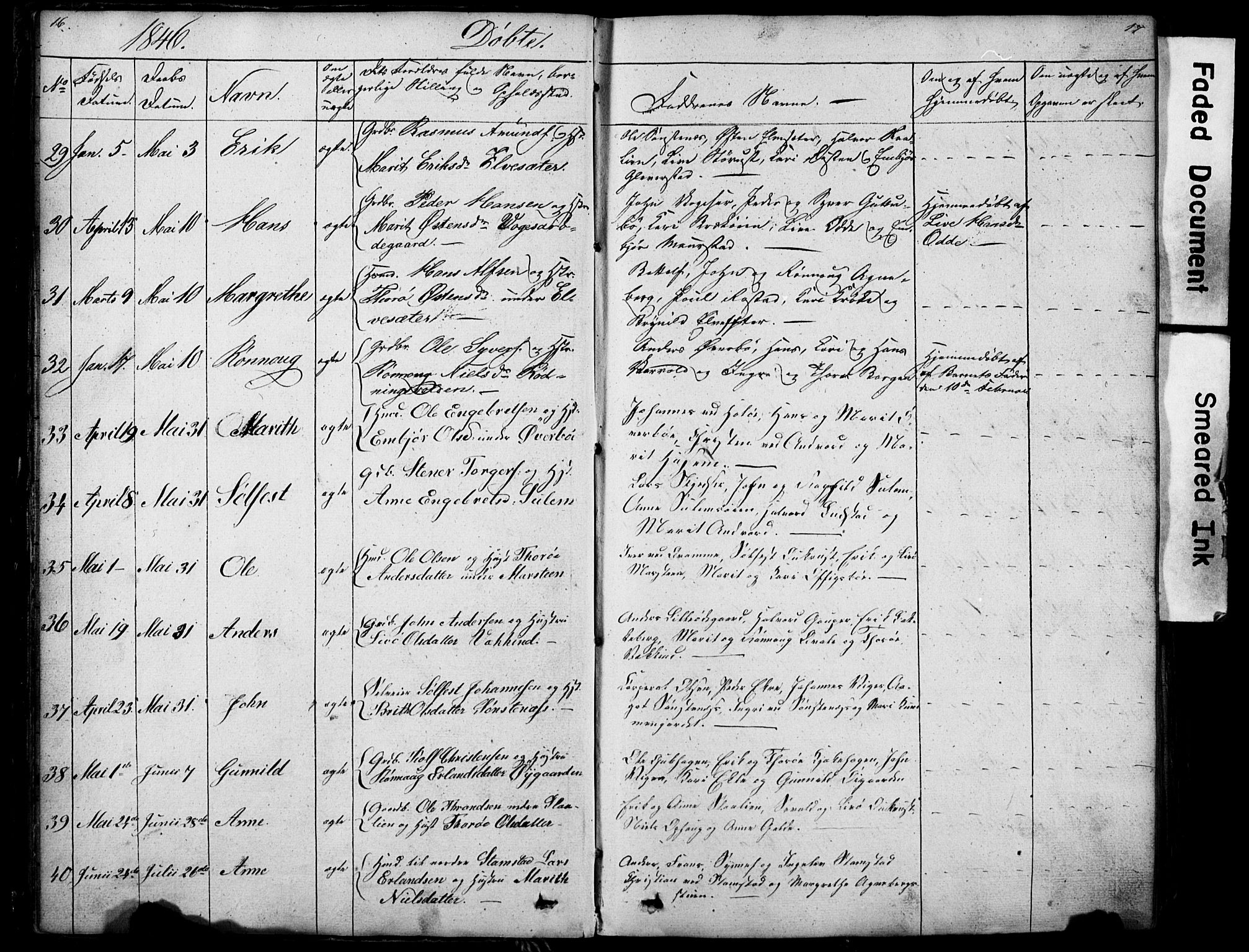 Lom prestekontor, AV/SAH-PREST-070/L/L0012: Parish register (copy) no. 12, 1845-1873, p. 16-17