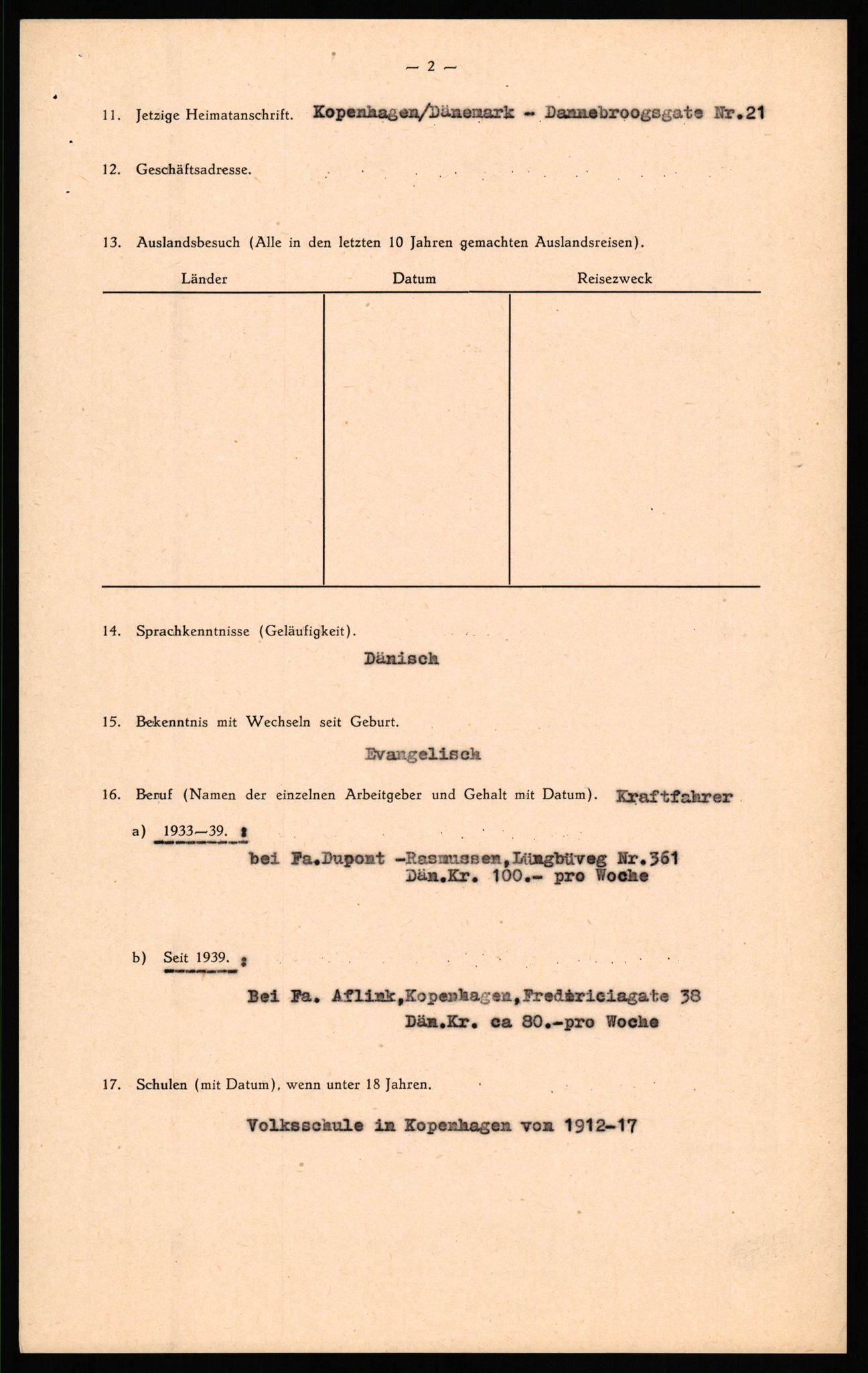 Forsvaret, Forsvarets overkommando II, AV/RA-RAFA-3915/D/Db/L0037: CI Questionaires. Tyske okkupasjonsstyrker i Norge. Tyskere., 1945-1946, p. 389