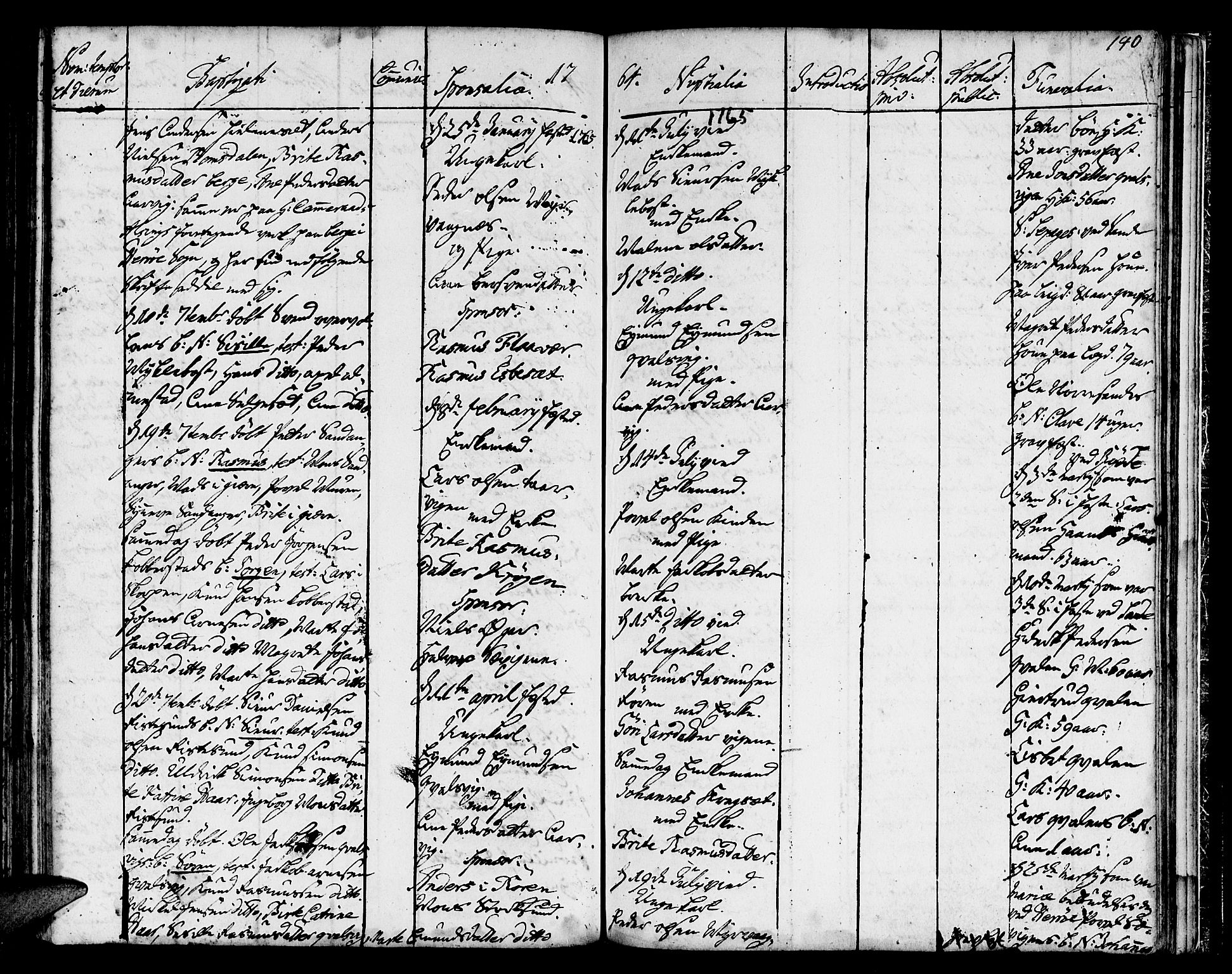 Ministerialprotokoller, klokkerbøker og fødselsregistre - Møre og Romsdal, AV/SAT-A-1454/507/L0066: Parish register (official) no. 507A01, 1731-1766, p. 140