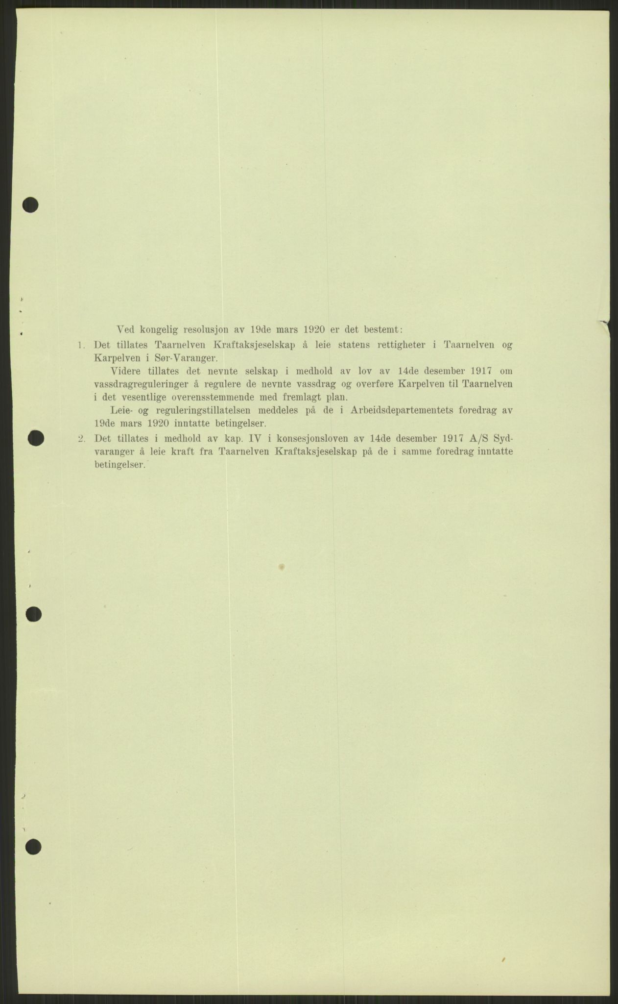 Vassdragsdirektoratet/avdelingen, AV/RA-S-6242/F/Fa/L0536: Pasvikelva, 1920-1971, p. 727