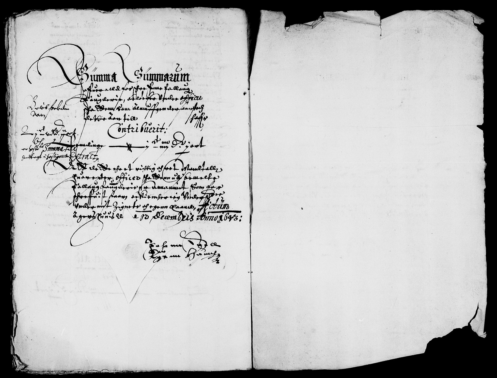 Rentekammeret inntil 1814, Reviderte regnskaper, Lensregnskaper, AV/RA-EA-5023/R/Rb/Rba/L0177: Akershus len, 1643-1644
