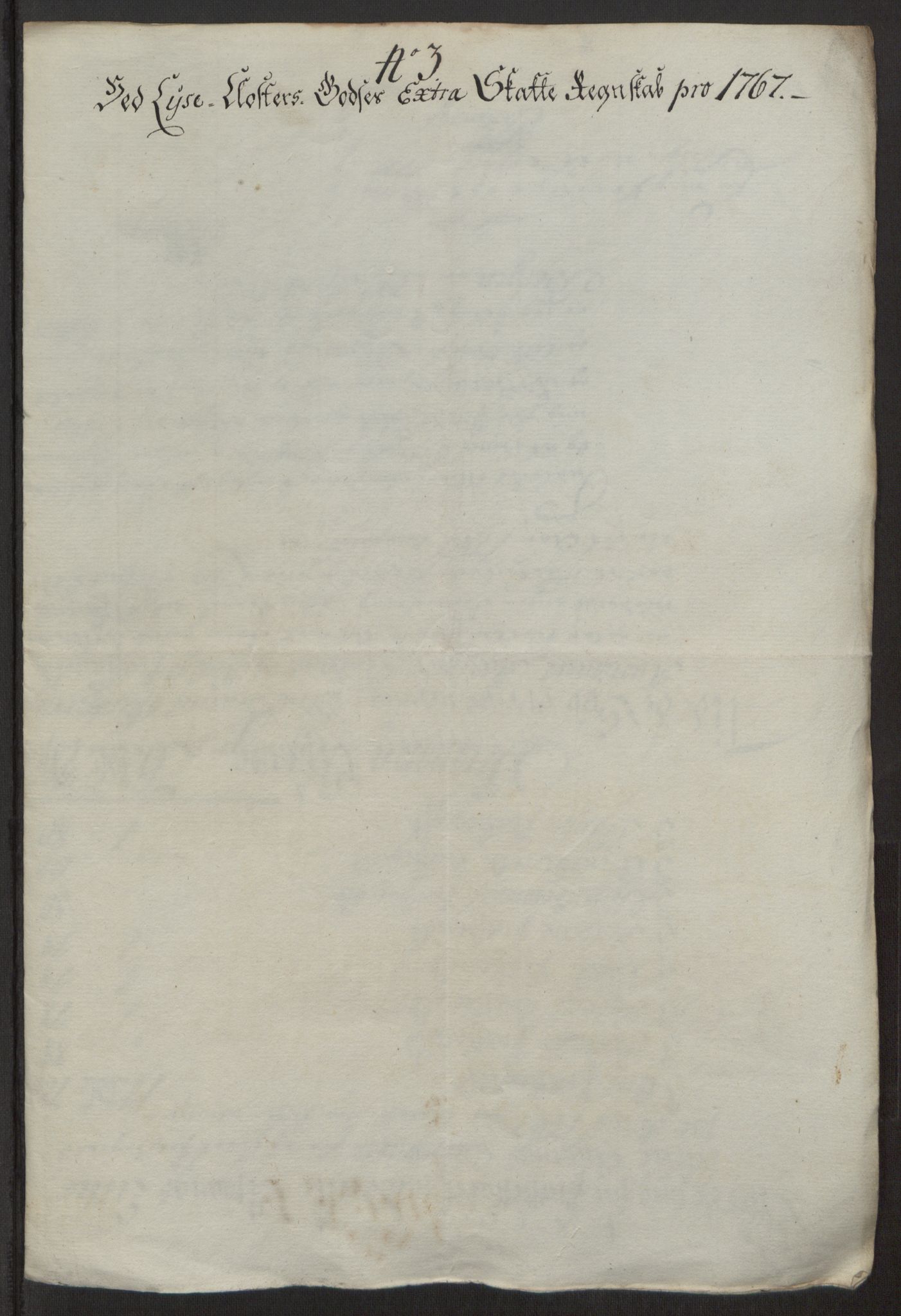 Rentekammeret inntil 1814, Reviderte regnskaper, Fogderegnskap, RA/EA-4092/R50/L3180: Ekstraskatten Lyse kloster, 1762-1783, p. 183