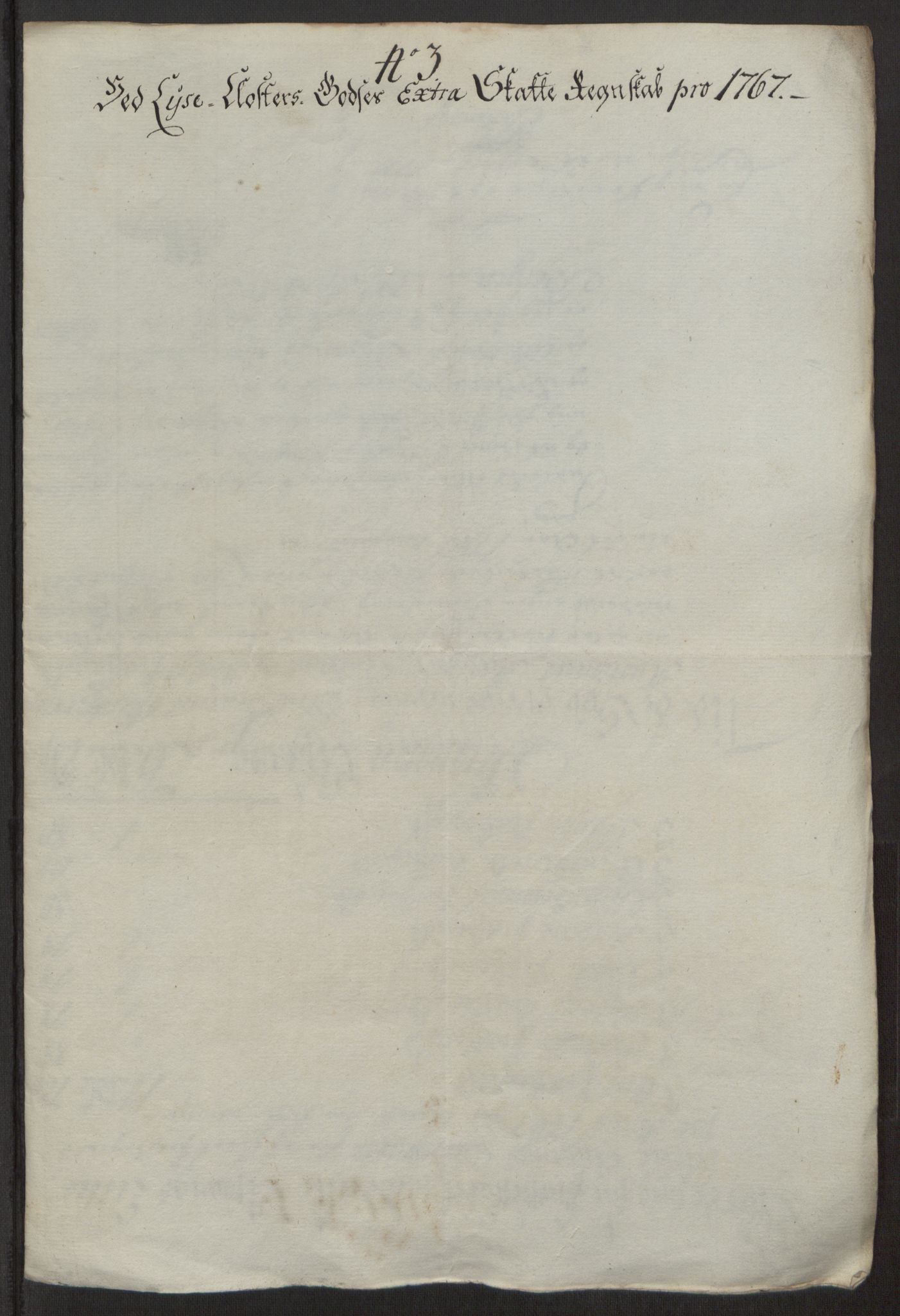 Rentekammeret inntil 1814, Reviderte regnskaper, Fogderegnskap, AV/RA-EA-4092/R50/L3180: Ekstraskatten Lyse kloster, 1762-1783, p. 183