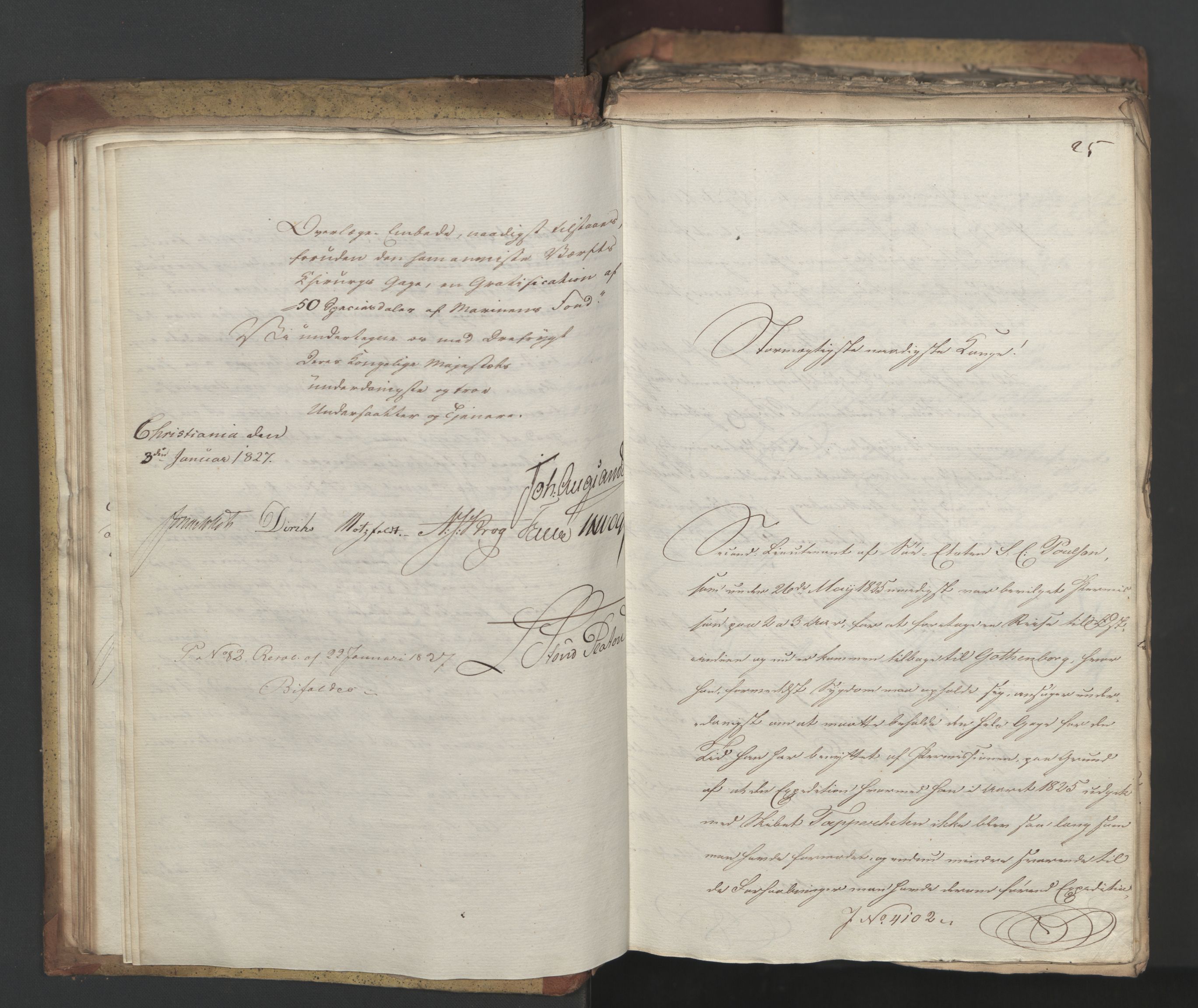 Statsrådsavdelingen i Stockholm, AV/RA-S-1003/D/Da/L0050: Regjeringsinnstillinger nr. 4087-4309, 1826, p. 42