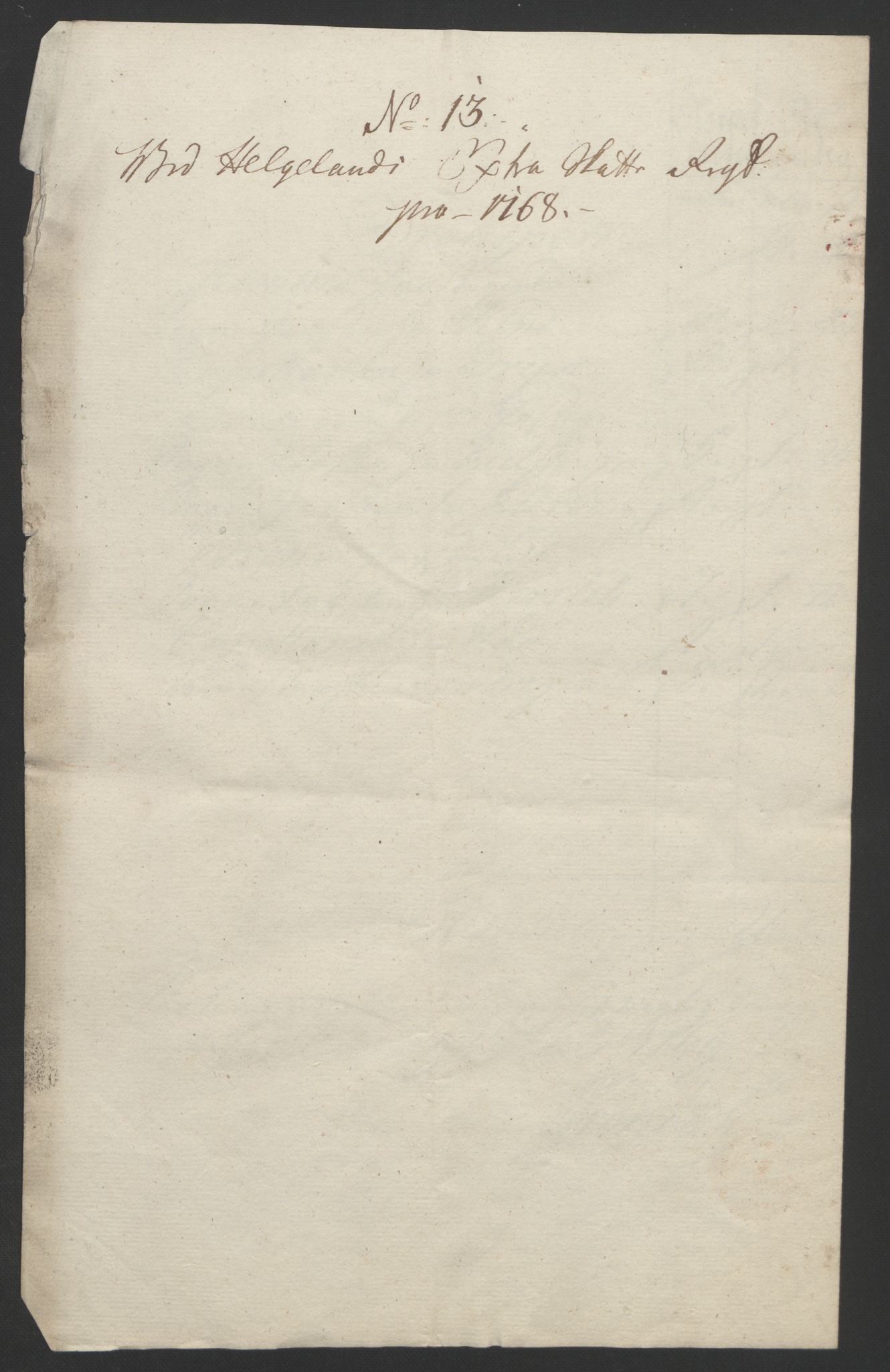 Rentekammeret inntil 1814, Reviderte regnskaper, Fogderegnskap, RA/EA-4092/R65/L4573: Ekstraskatten Helgeland, 1762-1772, p. 215