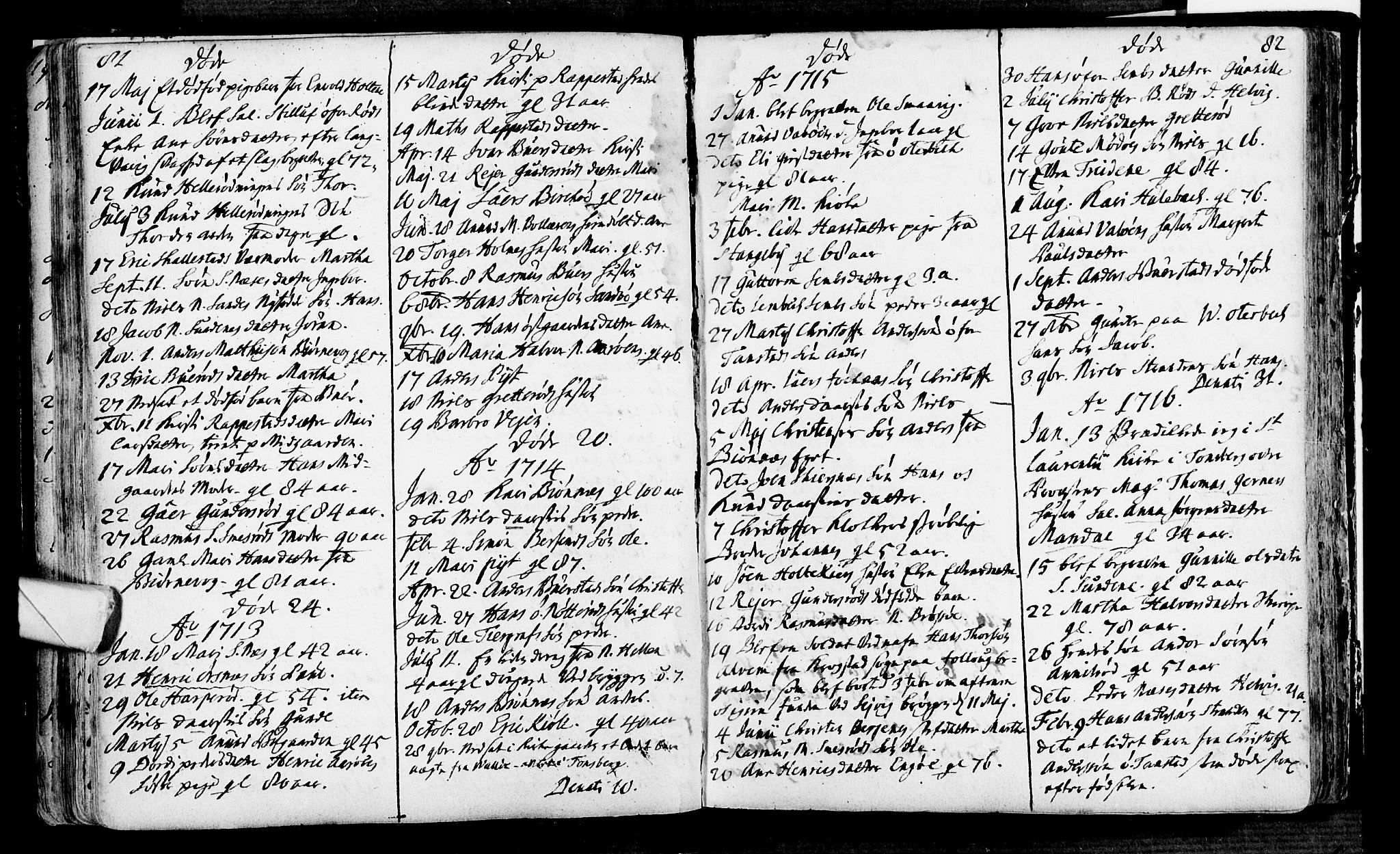 Nøtterøy kirkebøker, SAKO/A-354/F/Fa/L0001: Parish register (official) no. I 1, 1686-1738, p. 81-82