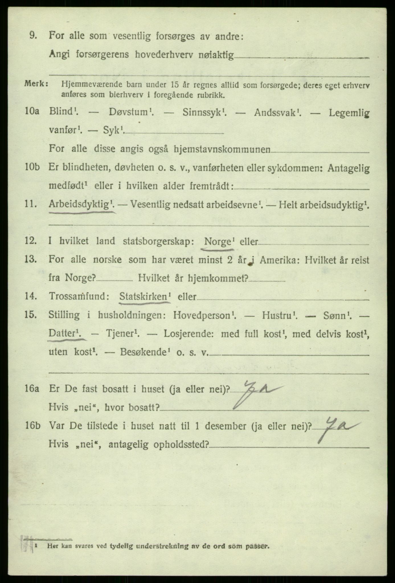 SAB, 1920 census for Manger, 1920, p. 2172