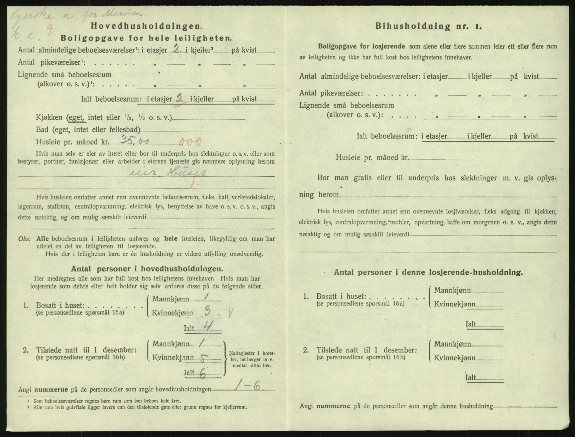 SAKO, 1920 census for Horten, 1920, p. 7270