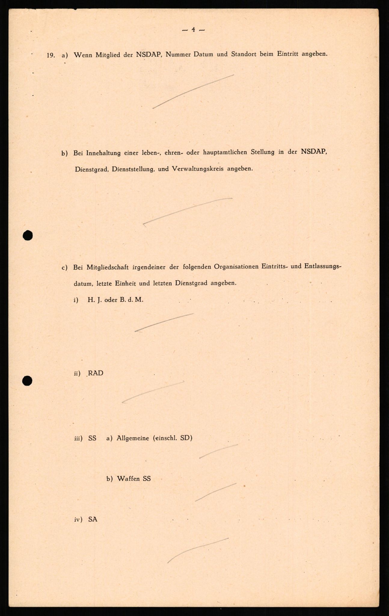 Forsvaret, Forsvarets overkommando II, RA/RAFA-3915/D/Db/L0016: CI Questionaires. Tyske okkupasjonsstyrker i Norge. Tyskere., 1945-1946, p. 317