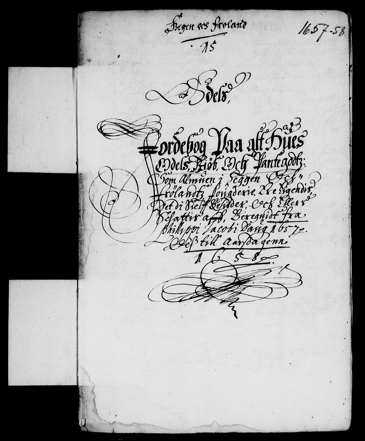 Rentekammeret inntil 1814, Reviderte regnskaper, Lensregnskaper, AV/RA-EA-5023/R/Rb/Rba/L0242: Akershus len, 1657-1658