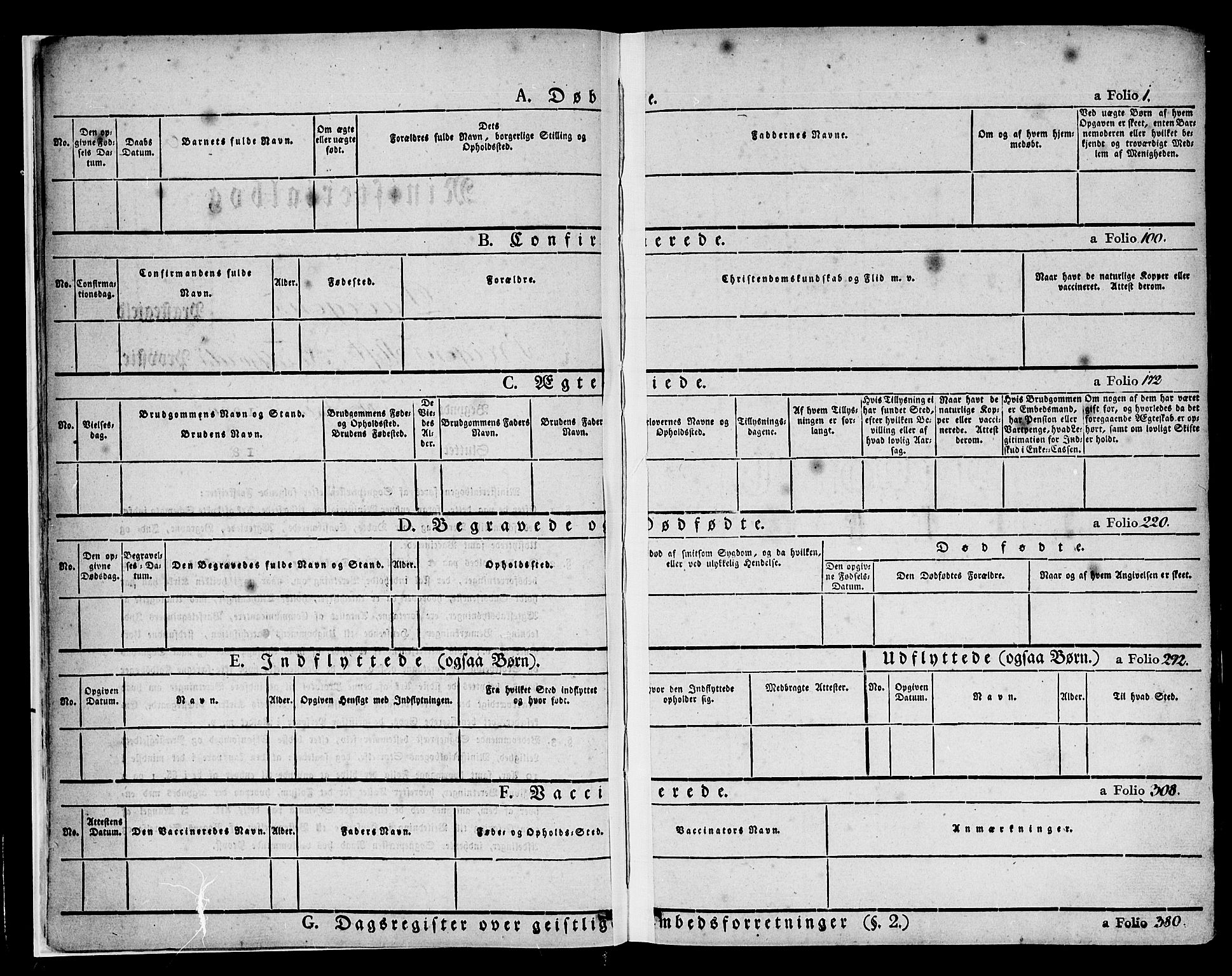 Davik sokneprestembete, AV/SAB-A-79701/H/Haa/Haaa/L0004: Parish register (official) no. A 4, 1830-1849