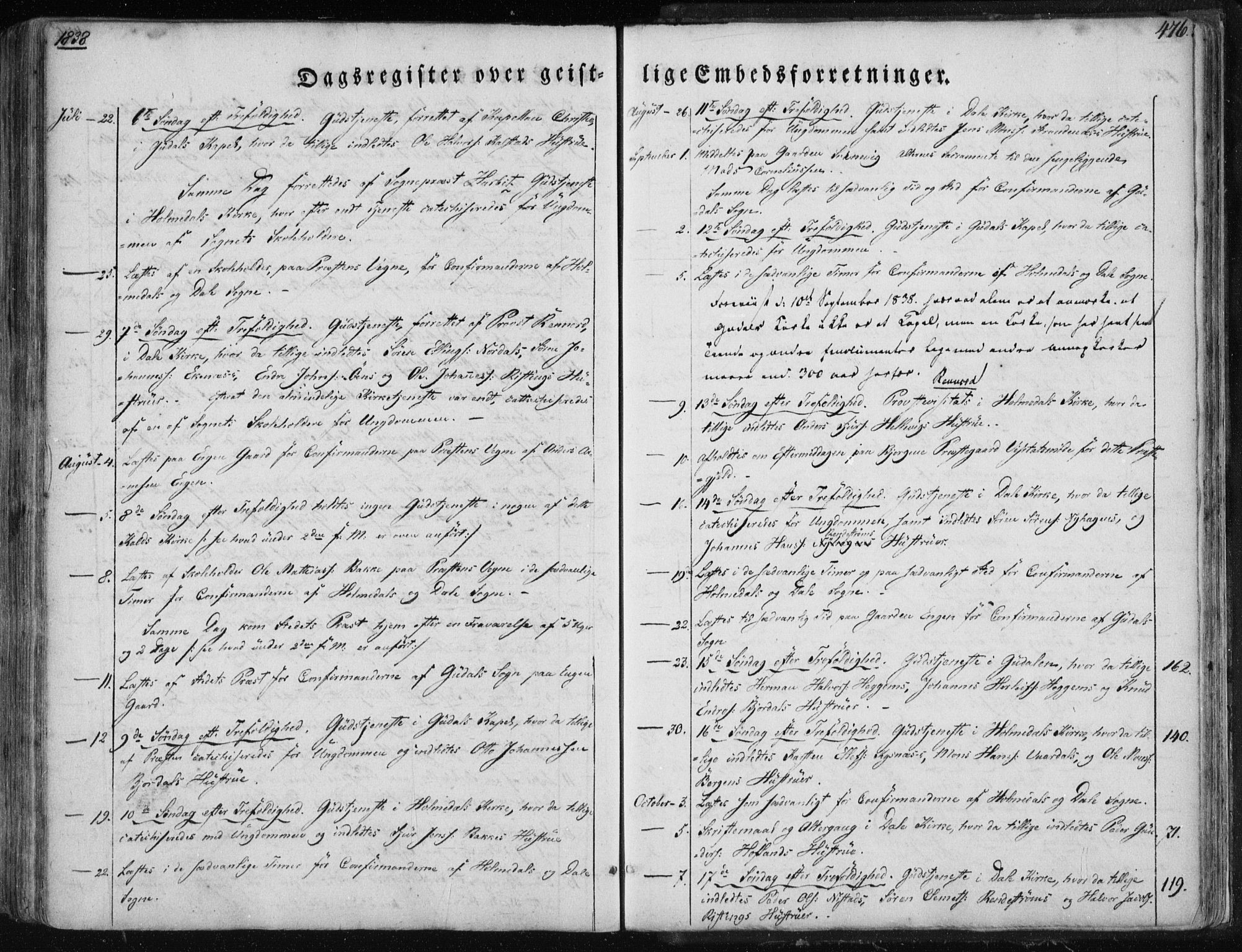 Fjaler sokneprestembete, AV/SAB-A-79801/H/Haa/Haaa/L0006: Parish register (official) no. A 6, 1835-1884, p. 476
