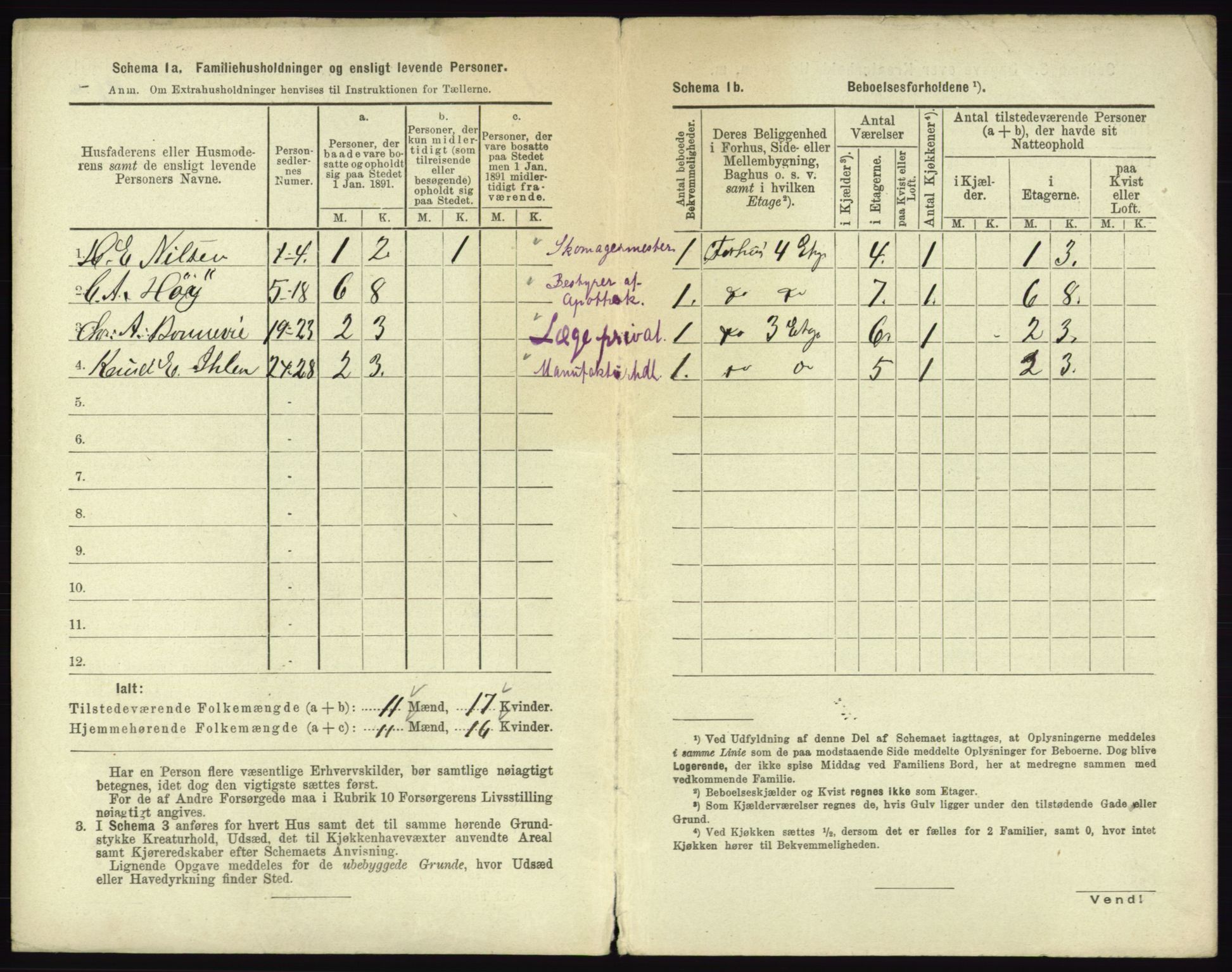 RA, 1891 census for 0602 Drammen, 1891, p. 2172