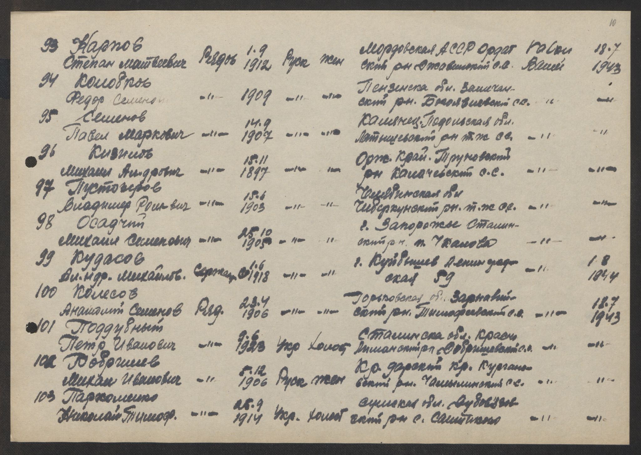 Flyktnings- og fangedirektoratet, Repatrieringskontoret, AV/RA-S-1681/D/Db/L0017: Displaced Persons (DPs) og sivile tyskere, 1945-1948, p. 231