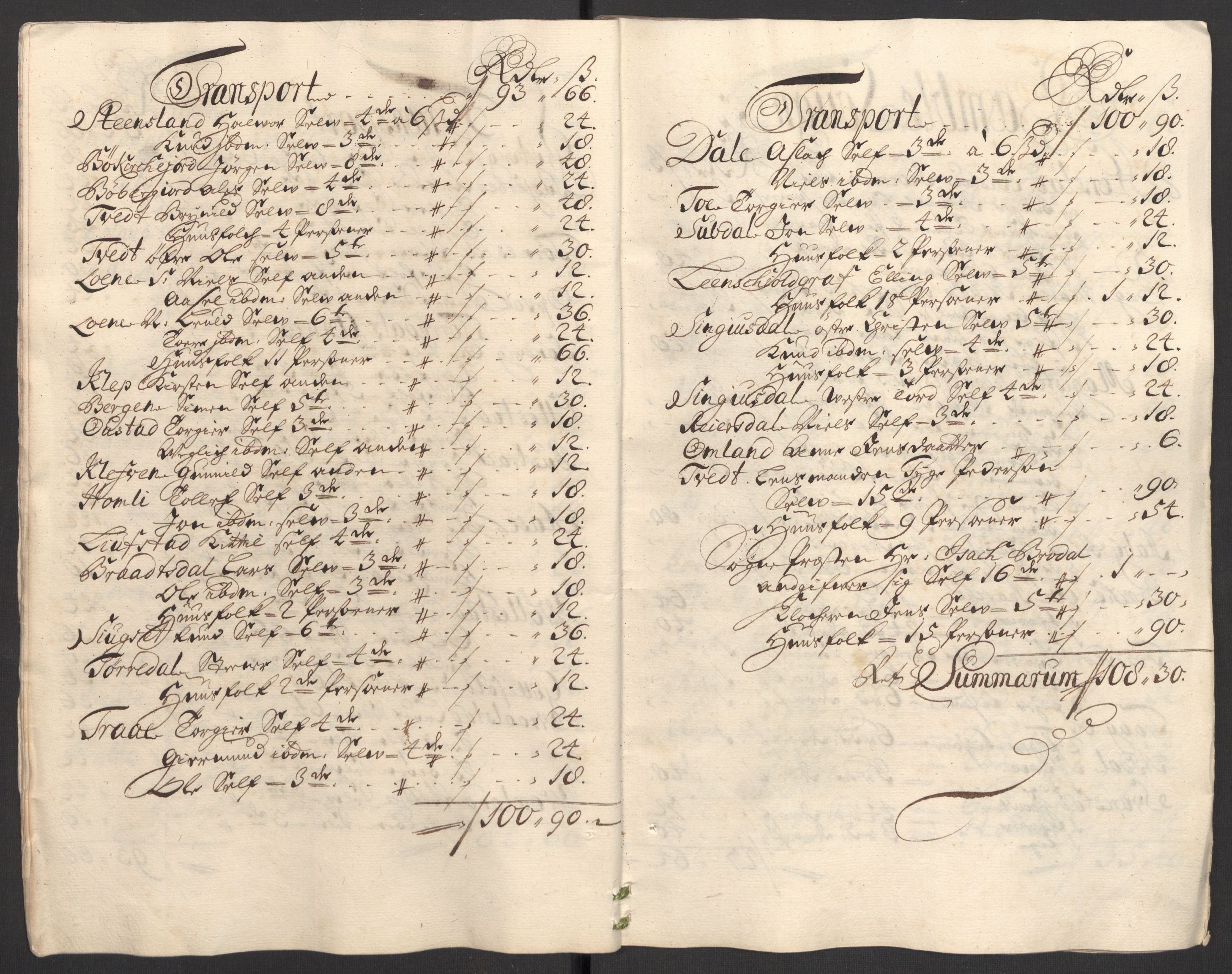 Rentekammeret inntil 1814, Reviderte regnskaper, Fogderegnskap, RA/EA-4092/R36/L2121: Fogderegnskap Øvre og Nedre Telemark og Bamble, 1711, p. 467