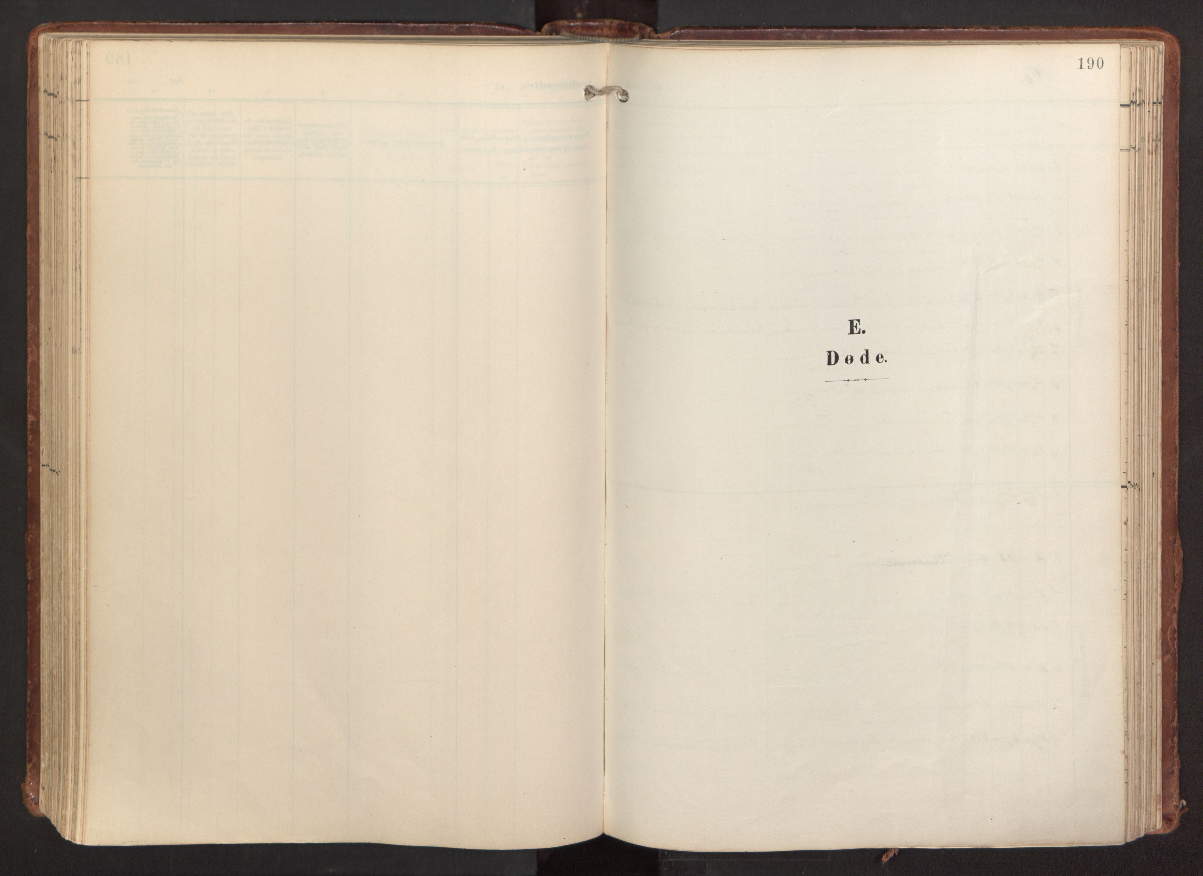 Fitjar sokneprestembete, SAB/A-99926: Parish register (official) no. A 3, 1900-1918, p. 190
