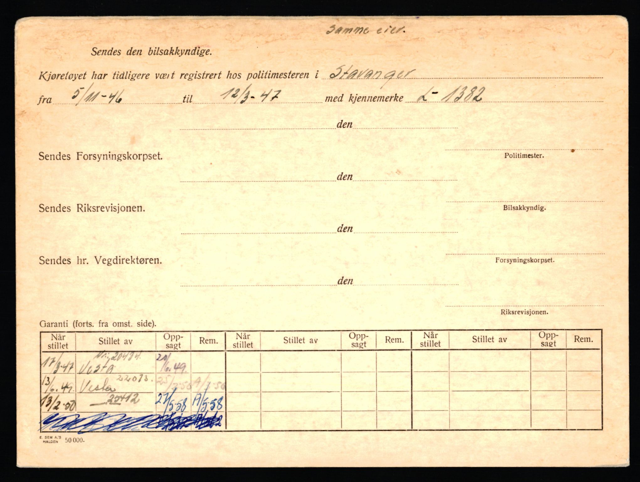 Stavanger trafikkstasjon, AV/SAST-A-101942/0/F/L0031: L-17000 - L-17599, 1930-1971, p. 376