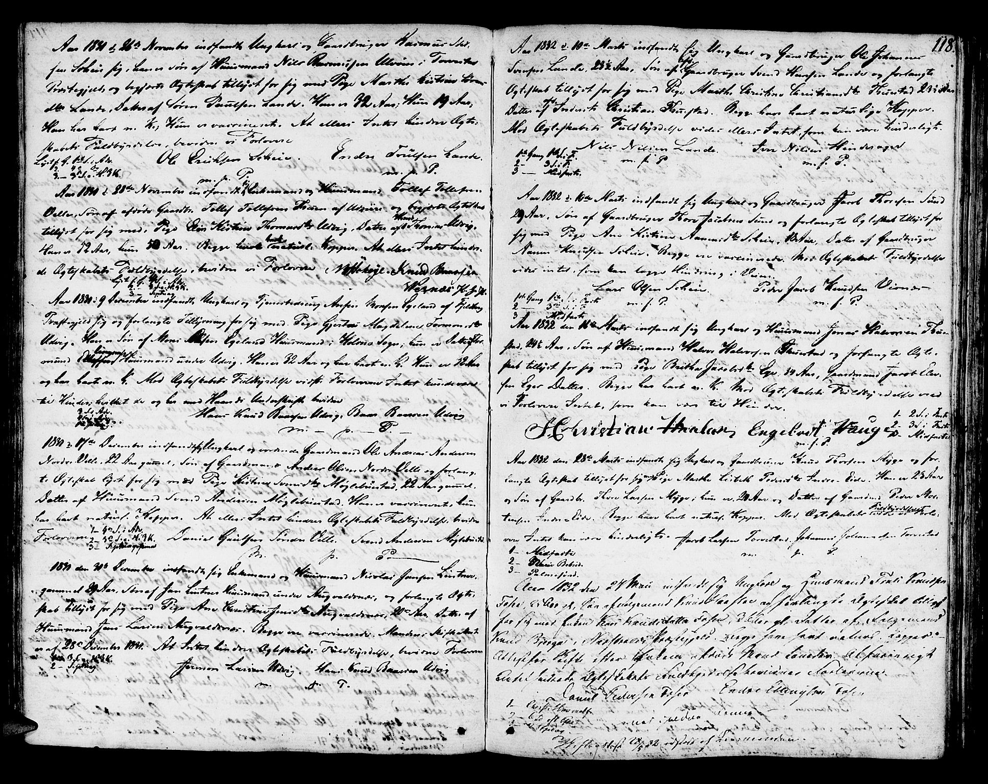 Avaldsnes sokneprestkontor, SAST/A -101851/H/Ha/Haa/L0003: Parish register (official) no. A 3, 1801-1817, p. 118