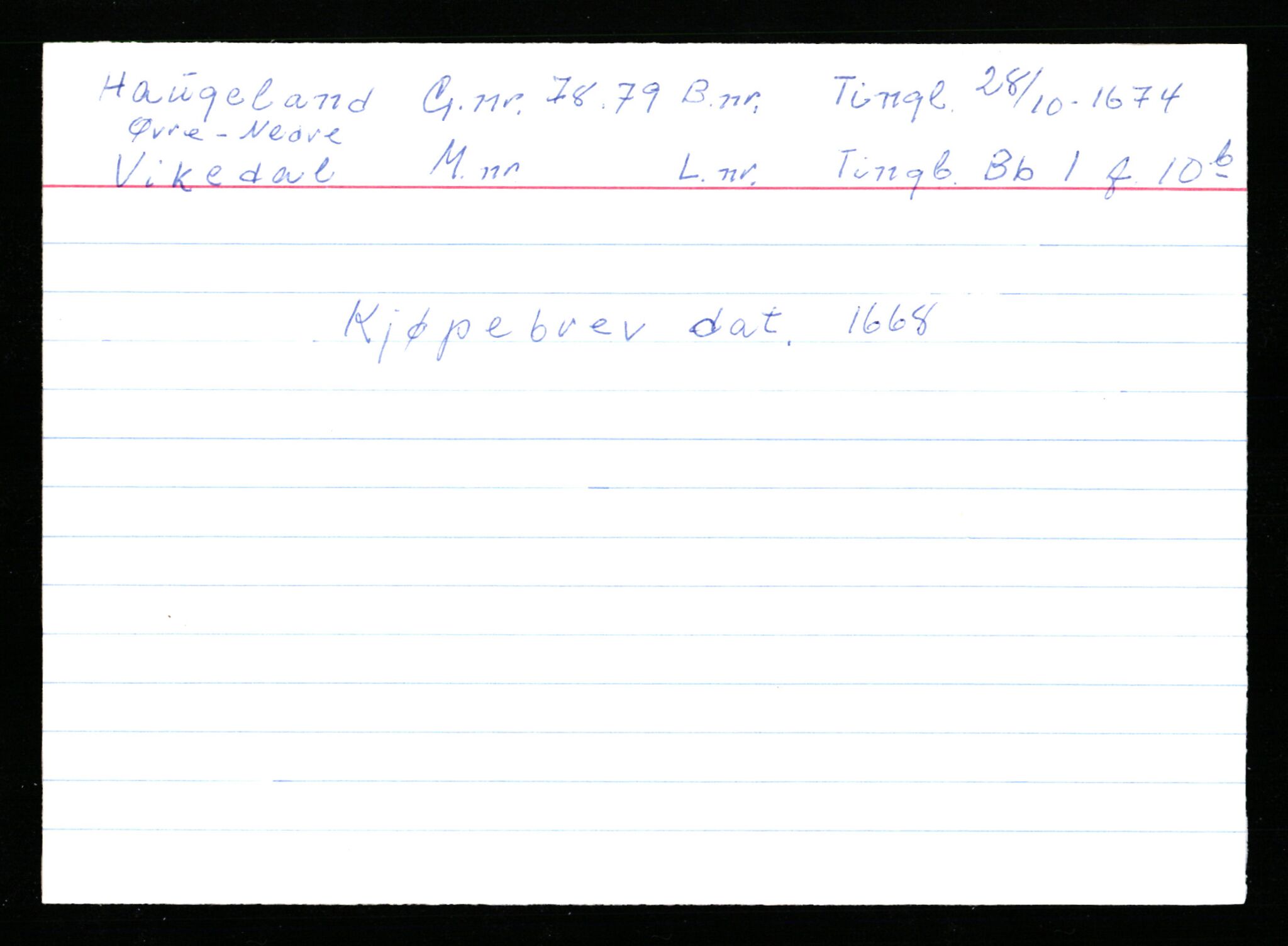 Statsarkivet i Stavanger, AV/SAST-A-101971/03/Y/Ym/L0021: Åstedskort sortert etter gårdsnavn: Hauge - Haukås, 1600-1950, p. 338