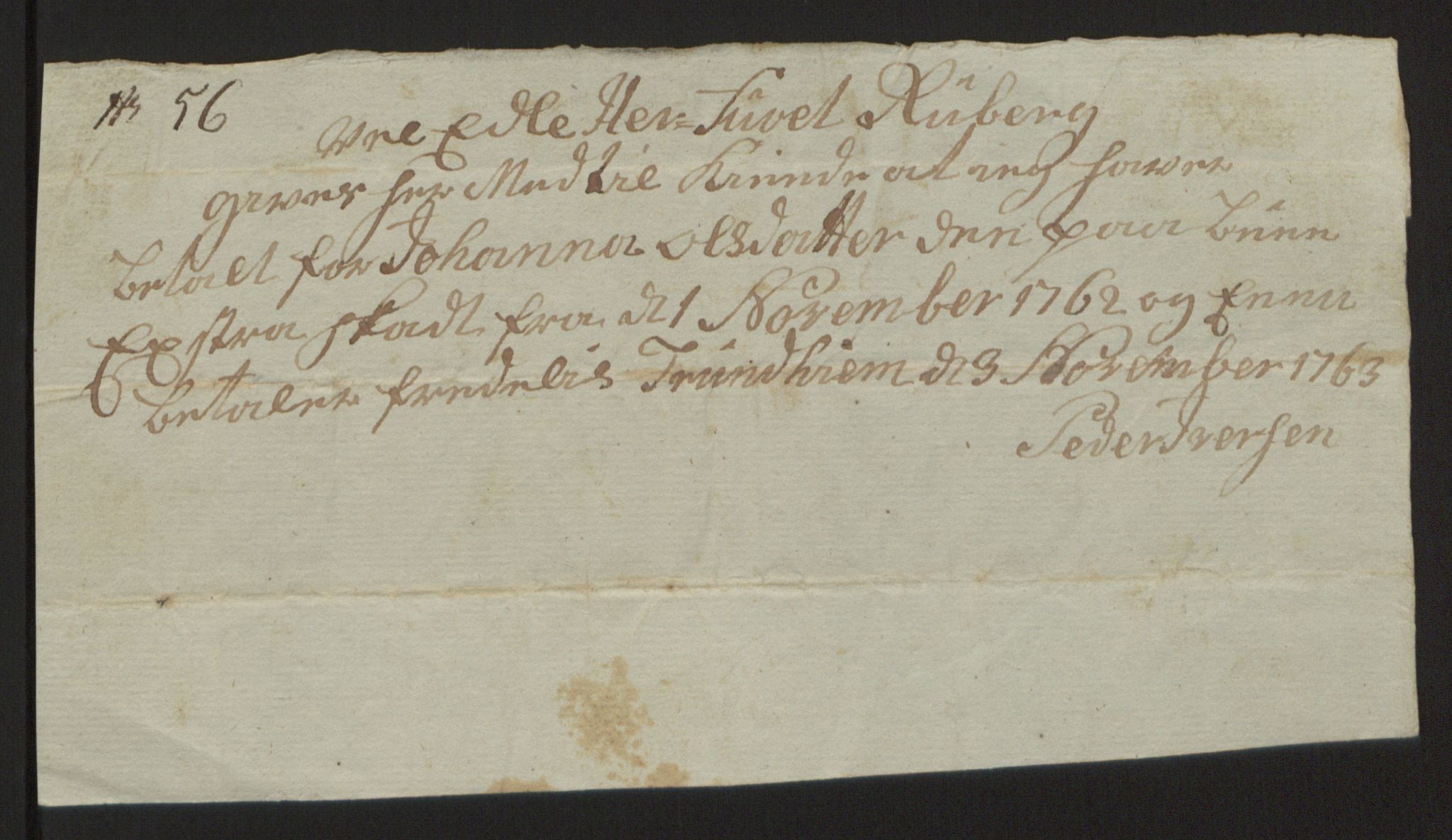 Rentekammeret inntil 1814, Reviderte regnskaper, Fogderegnskap, RA/EA-4092/R57/L3930: Ekstraskatten Fosen, 1762-1763, p. 291