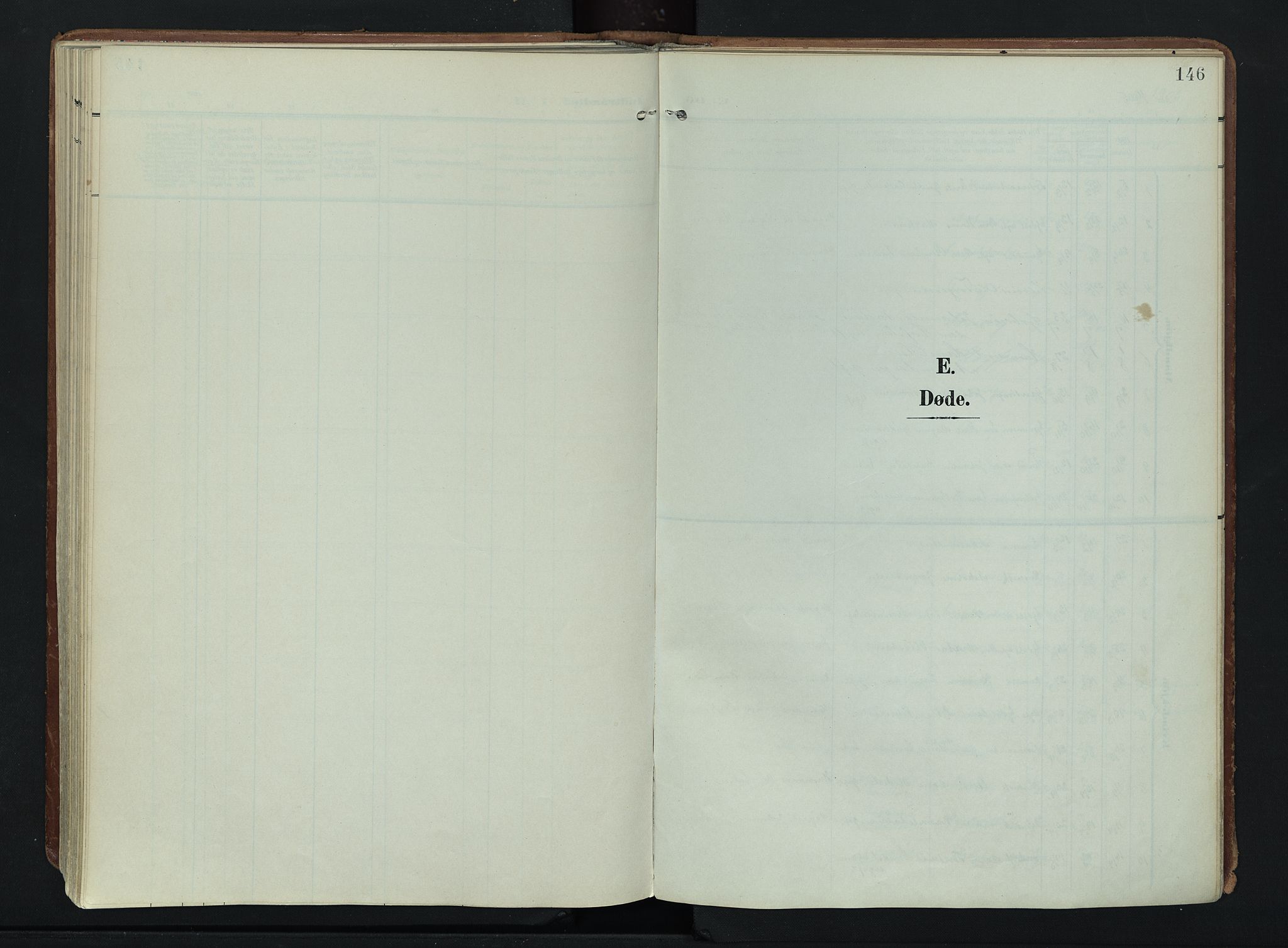 Søndre Land prestekontor, SAH/PREST-122/K/L0007: Parish register (official) no. 7, 1905-1914, p. 146