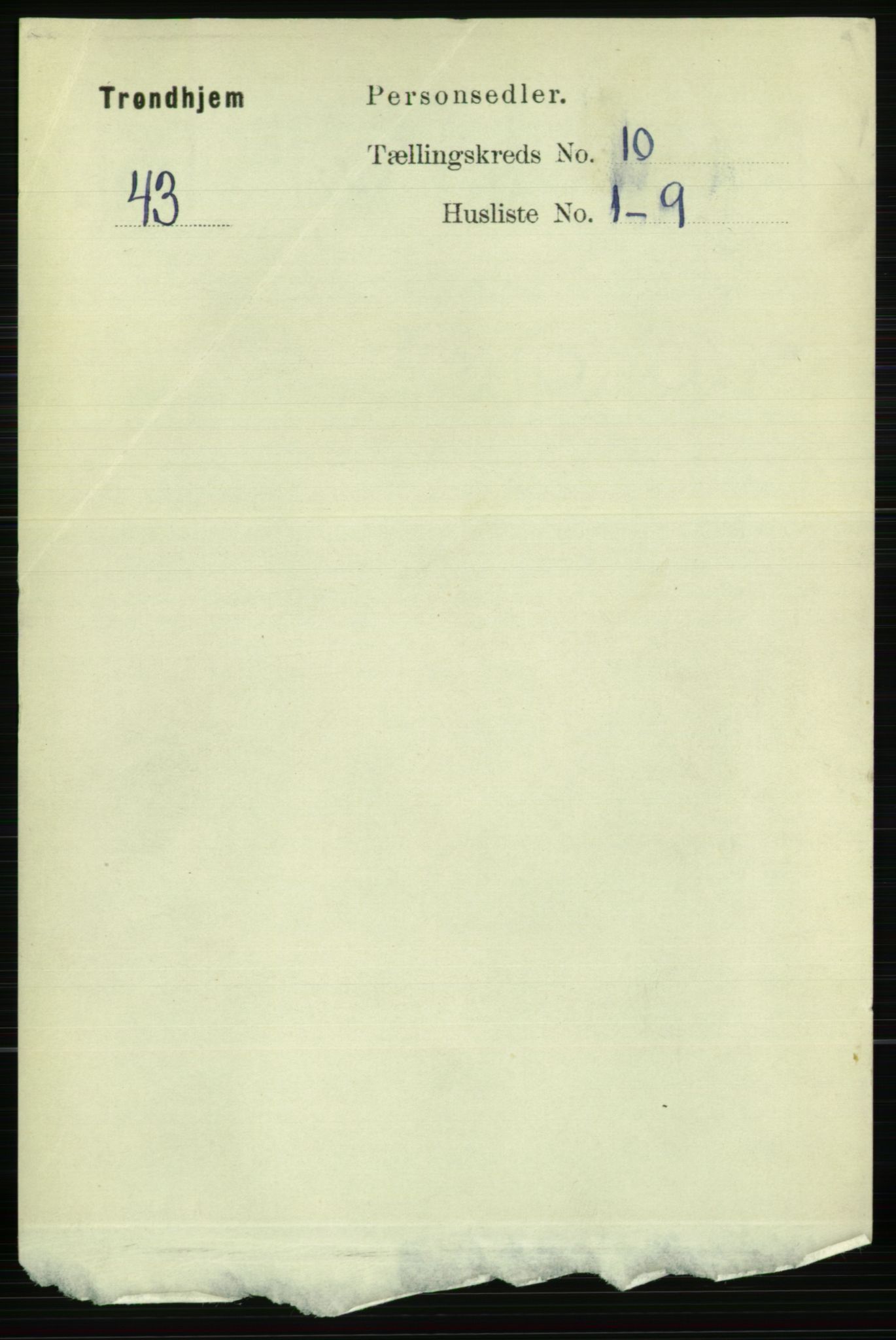 RA, 1891 census for 1601 Trondheim, 1891, p. 8328