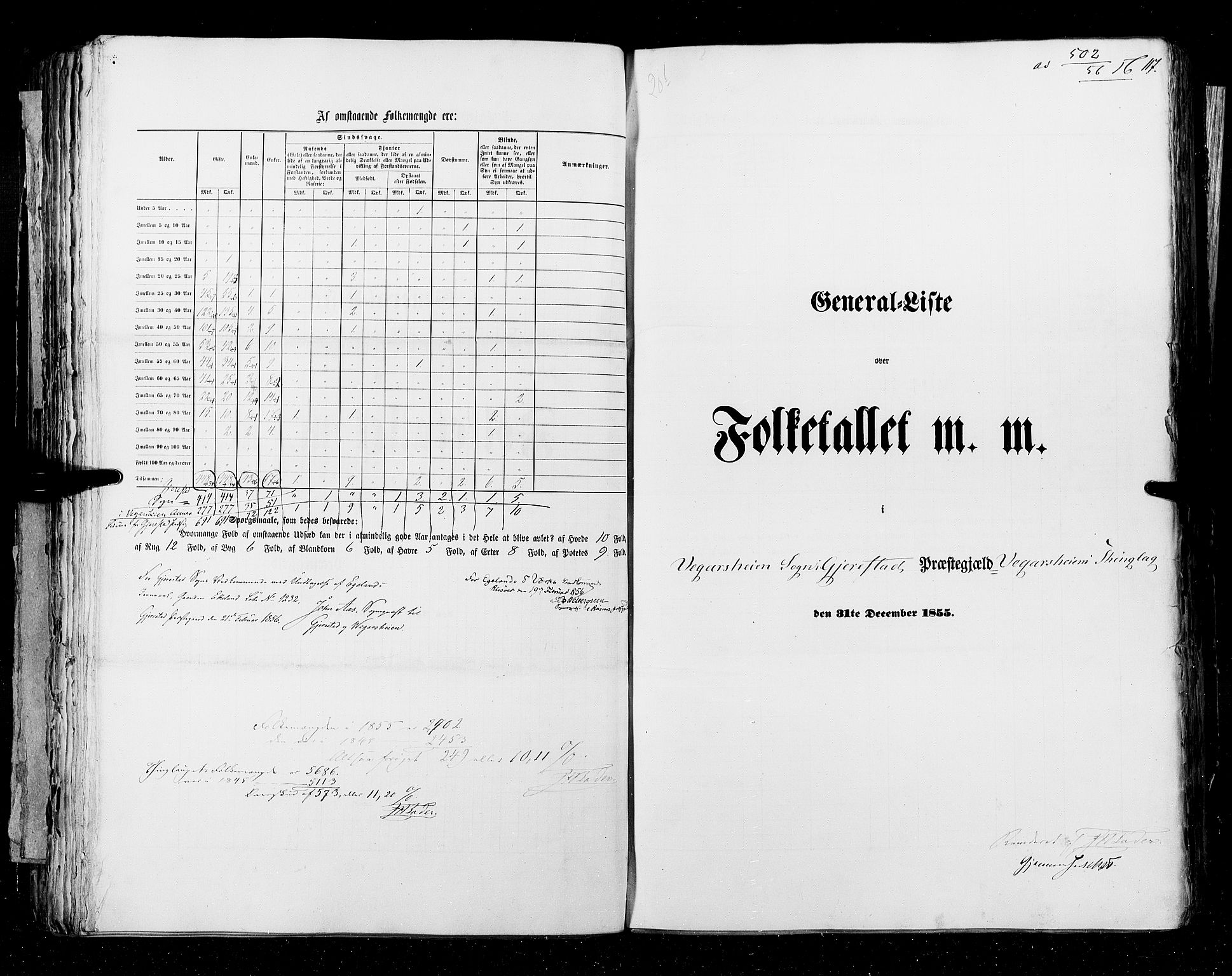 RA, Census 1855, vol. 3: Bratsberg amt, Nedenes amt og Lister og Mandal amt, 1855, p. 117