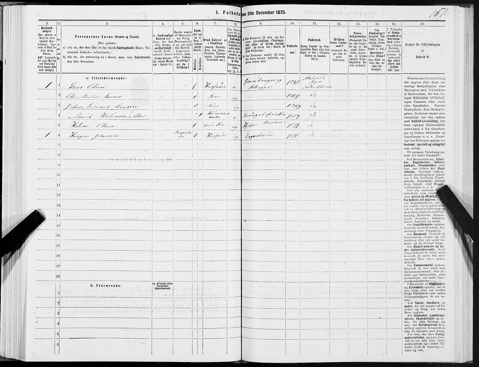 SAT, 1875 census for 1714P Nedre Stjørdal, 1875, p. 1151