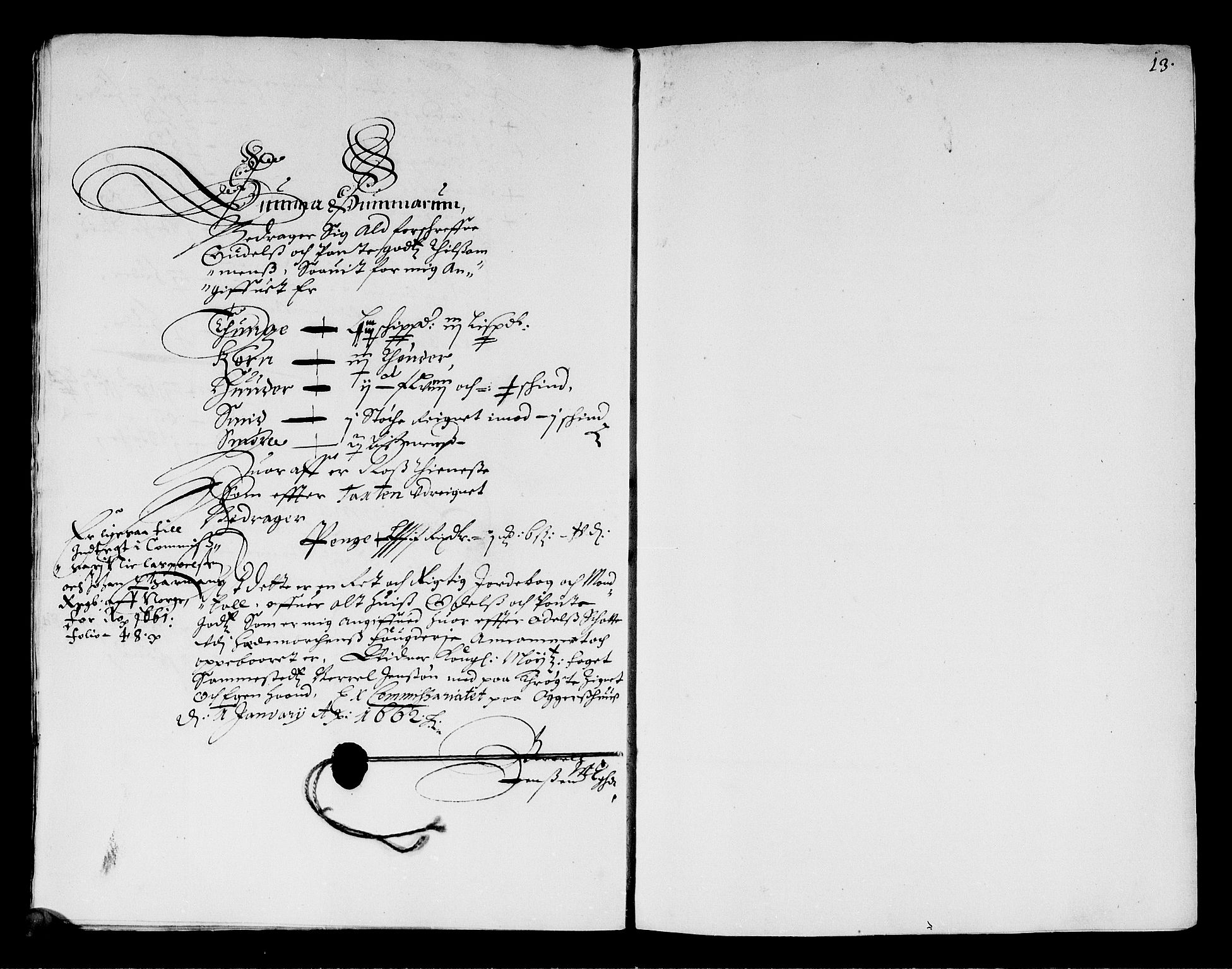Rentekammeret inntil 1814, Reviderte regnskaper, Stiftamtstueregnskaper, Landkommissariatet på Akershus og Akershus stiftamt, AV/RA-EA-5869/R/Ra/L0006: Landkommissariatet på Akershus, 1661