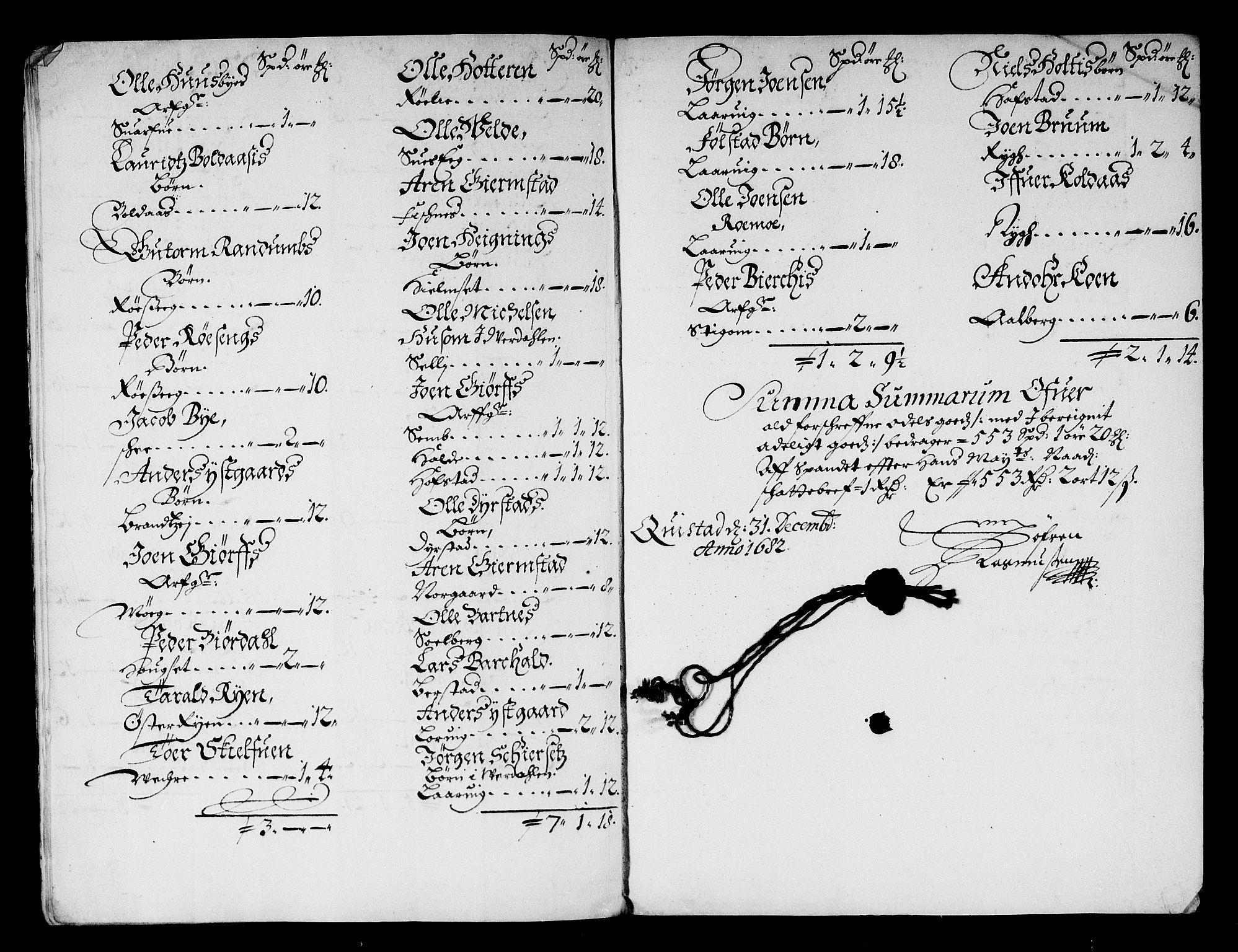 Rentekammeret inntil 1814, Reviderte regnskaper, Stiftamtstueregnskaper, Trondheim stiftamt og Nordland amt, RA/EA-6044/R/Rg/L0067: Trondheim stiftamt og Nordland amt, 1682