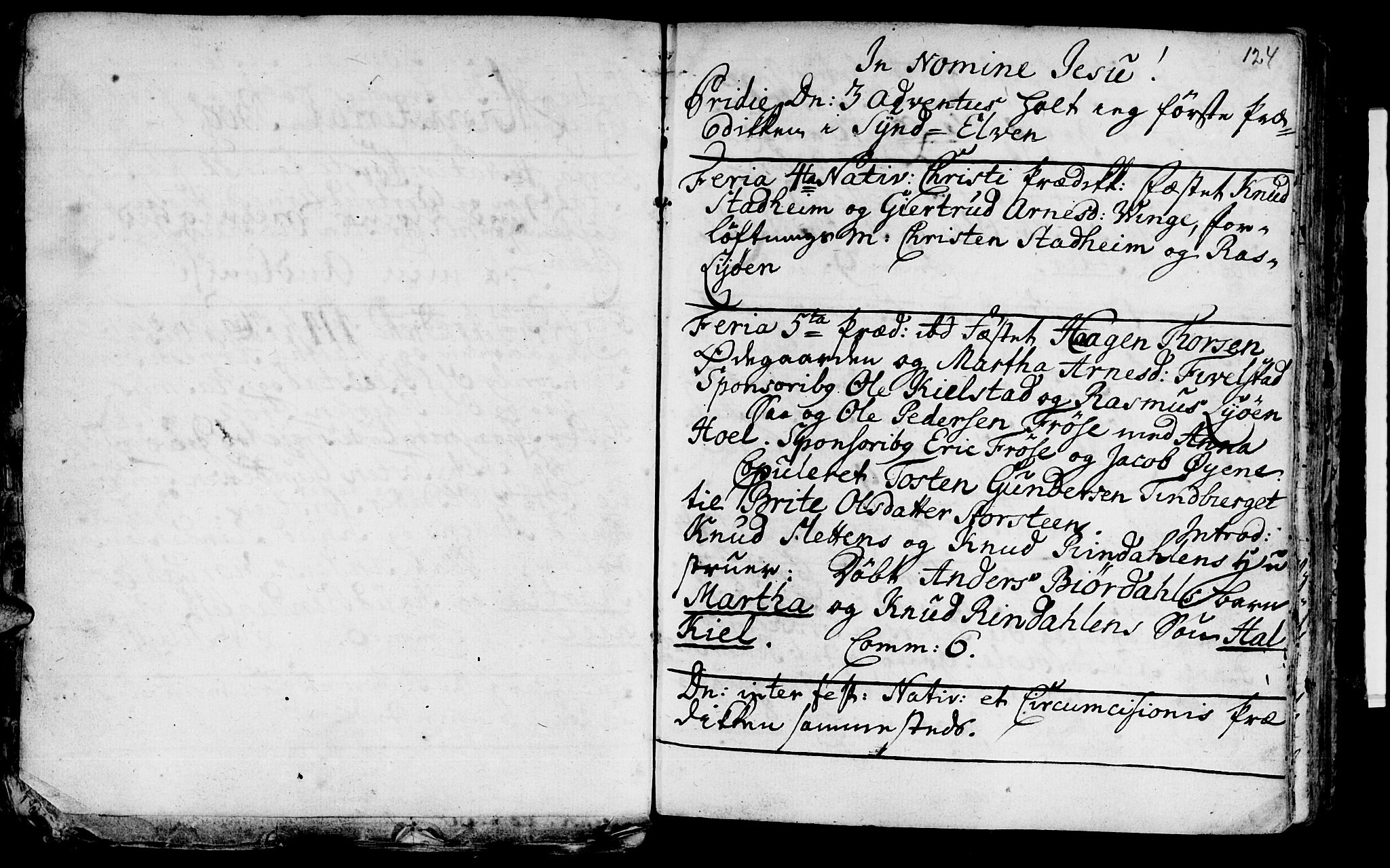 Ministerialprotokoller, klokkerbøker og fødselsregistre - Møre og Romsdal, SAT/A-1454/519/L0241: Parish register (official) no. 519A01 /2, 1736-1760, p. 124