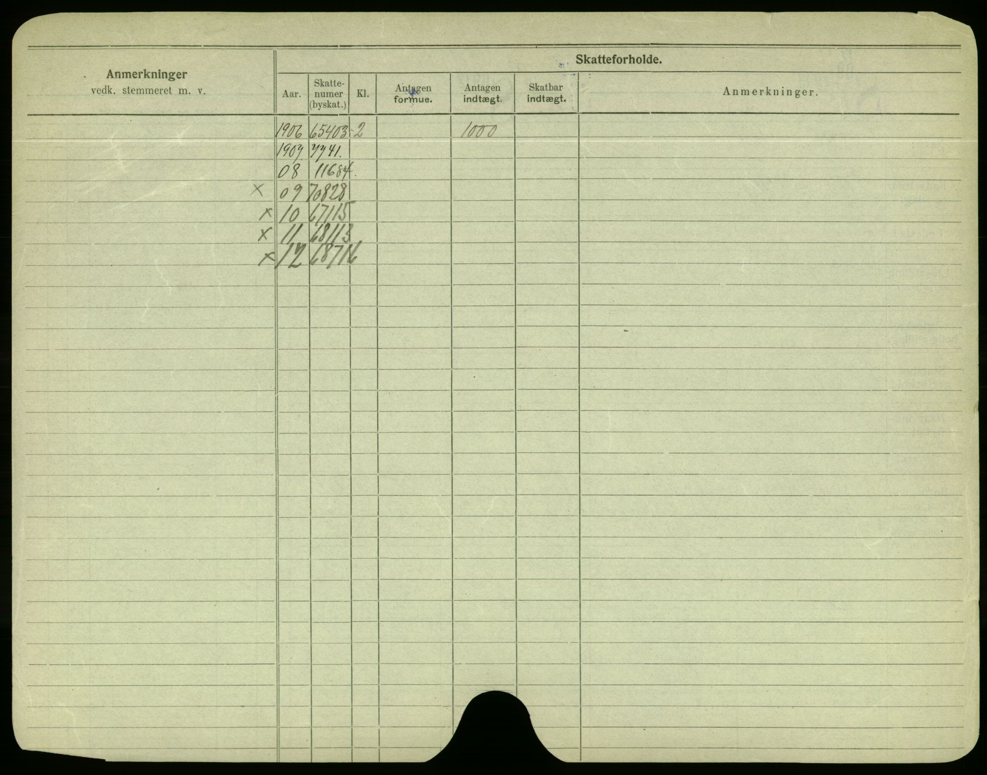 Oslo folkeregister, Registerkort, SAO/A-11715/F/Fa/Fac/L0004: Menn, 1906-1914, p. 200b
