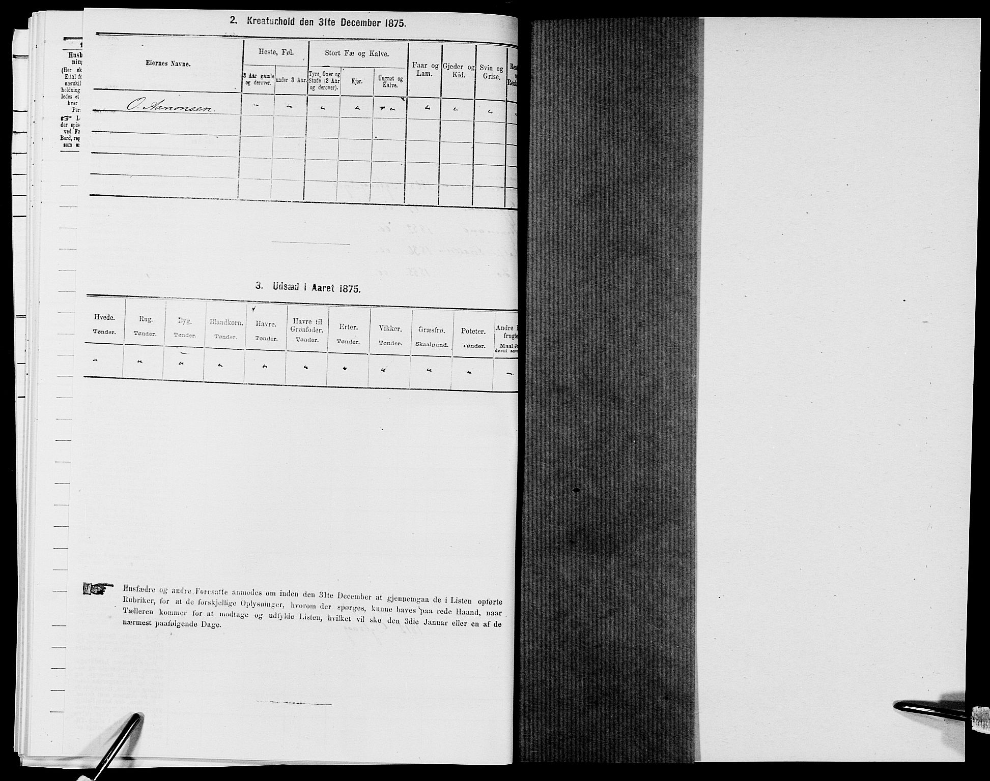 SAK, 1875 census for 0915P Dypvåg, 1875, p. 618