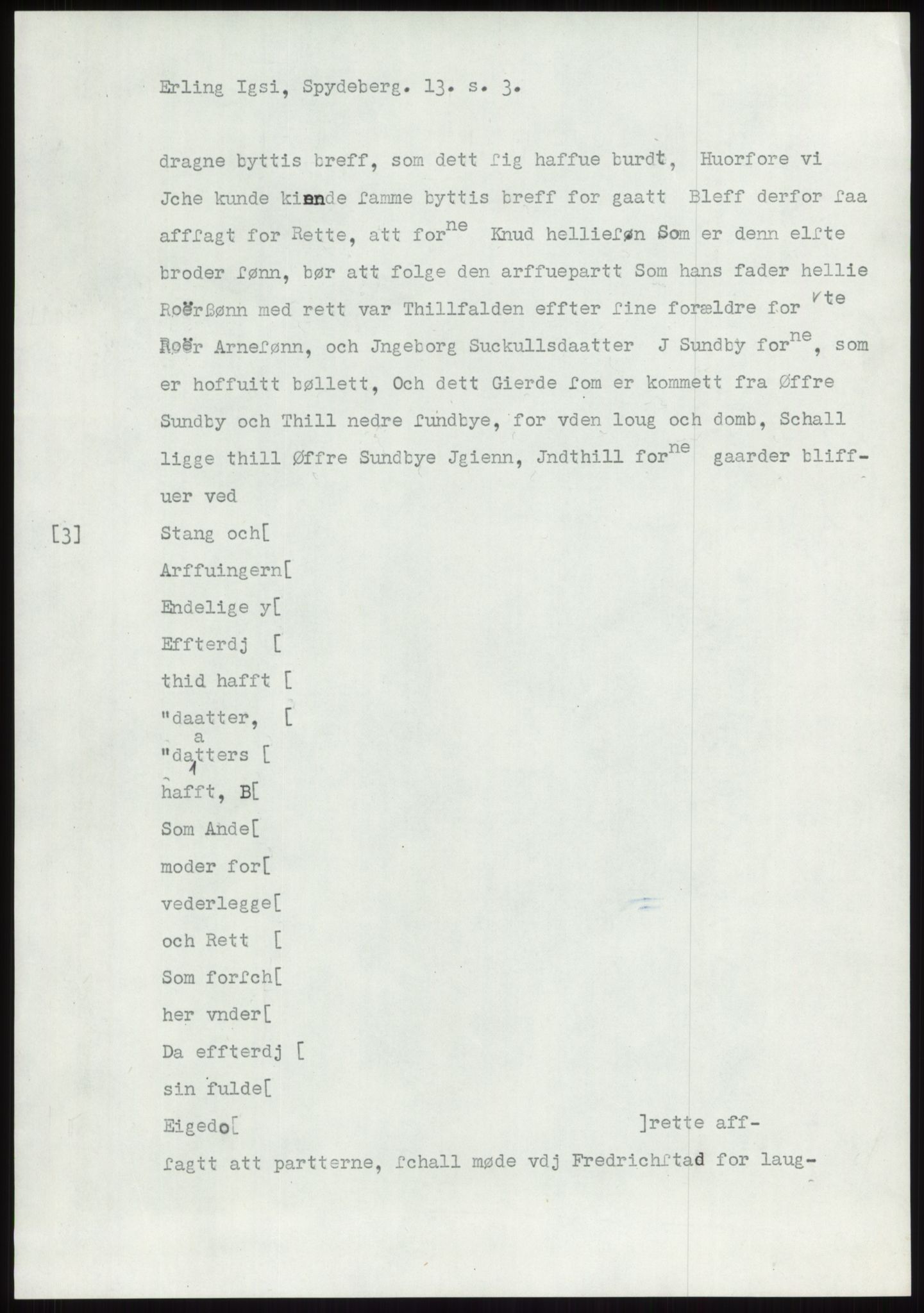 Samlinger til kildeutgivelse, Diplomavskriftsamlingen, AV/RA-EA-4053/H/Ha, p. 375