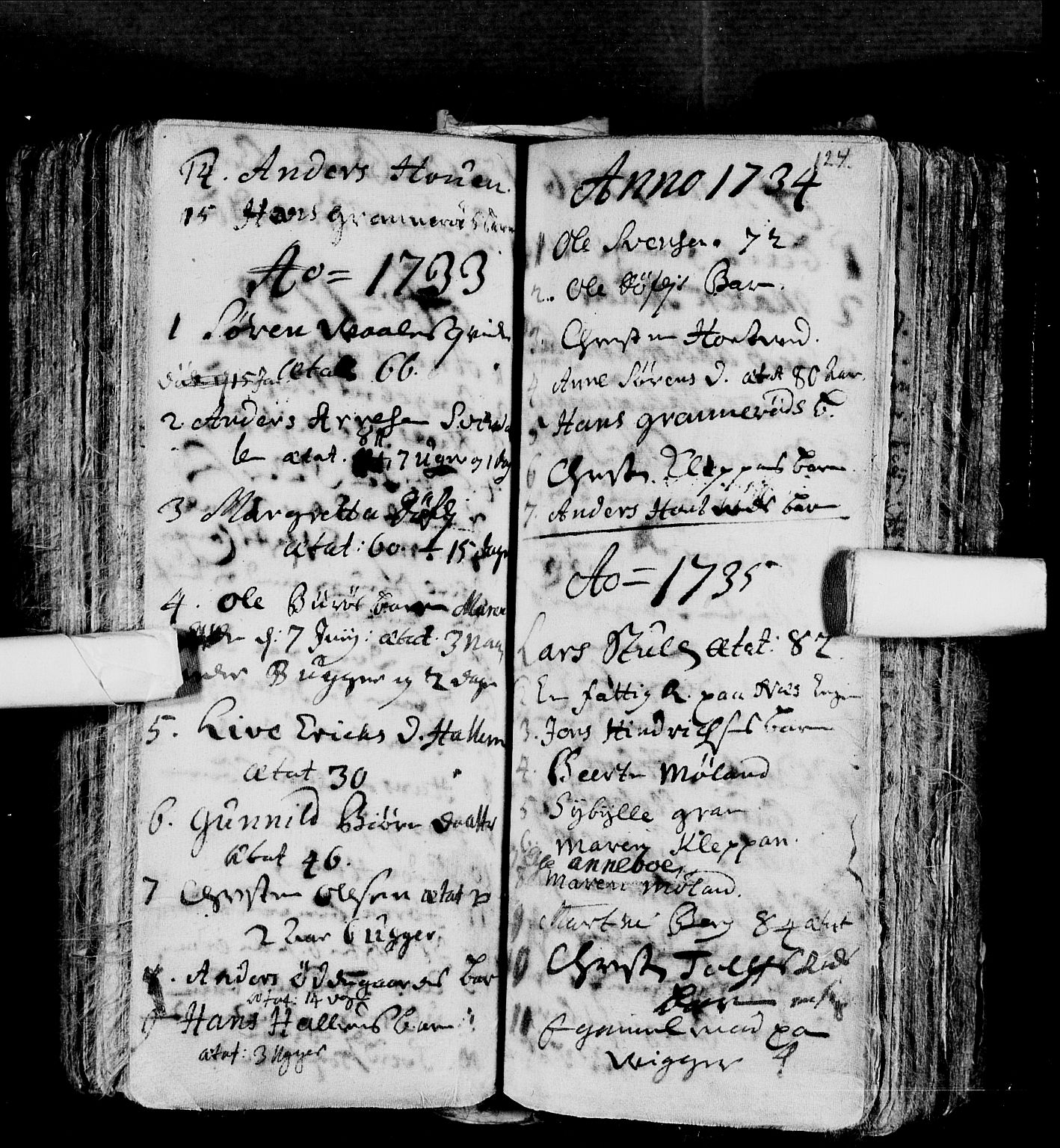 Andebu kirkebøker, AV/SAKO-A-336/F/Fa/L0001: Parish register (official) no. 1 /1, 1623-1738, p. 124