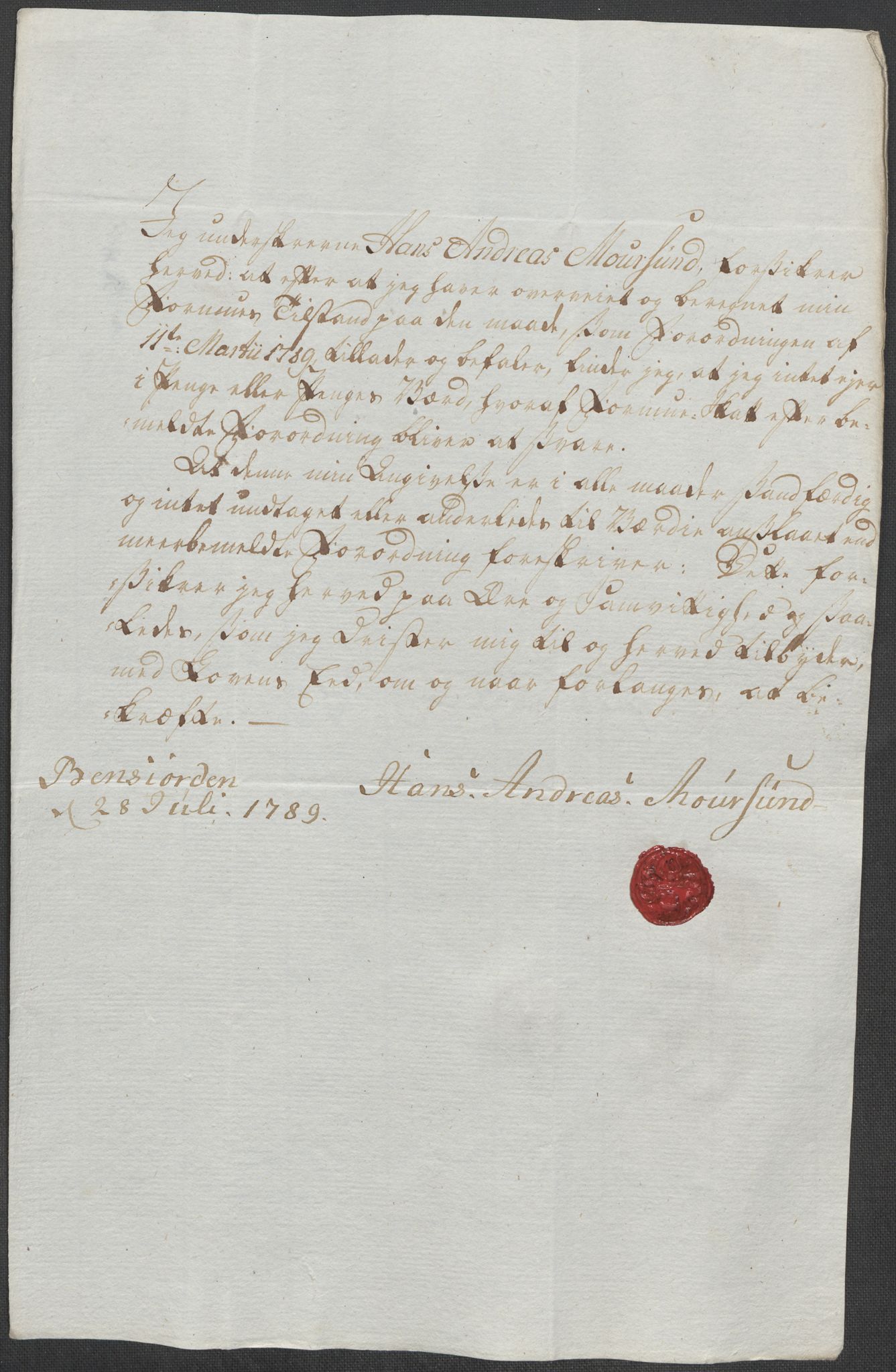 Rentekammeret inntil 1814, Reviderte regnskaper, Mindre regnskaper, AV/RA-EA-4068/Rf/Rfe/L0042:  Senja og Troms fogderi, 1789, p. 386