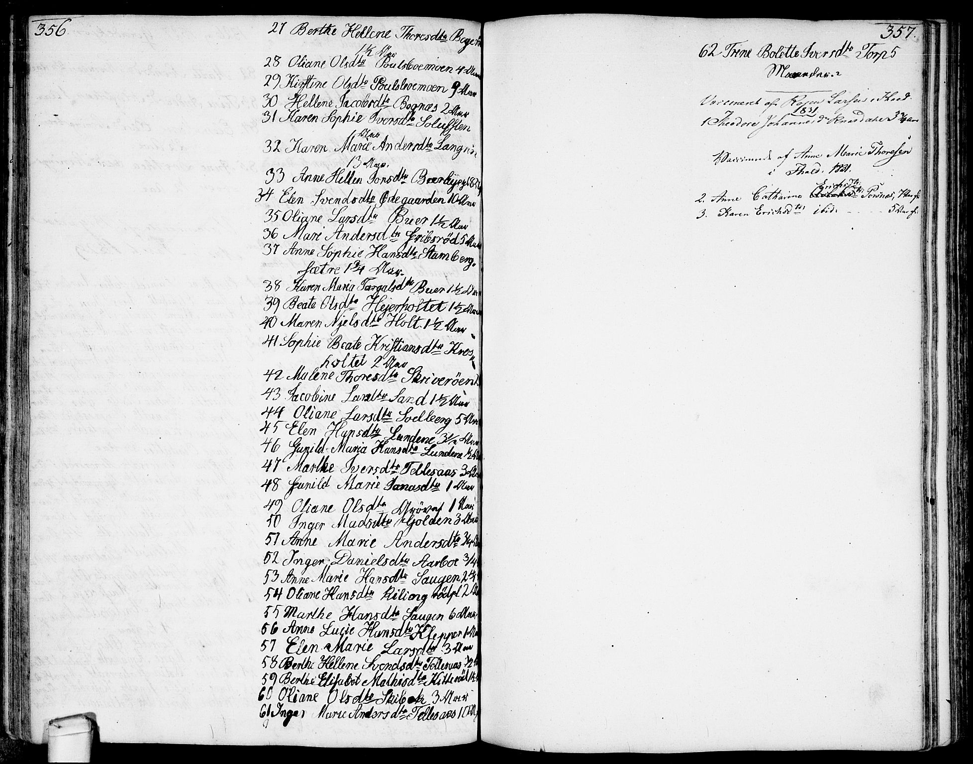 Idd prestekontor Kirkebøker, AV/SAO-A-10911/F/Fc/L0001: Parish register (official) no. III 1, 1770-1814, p. 356-357