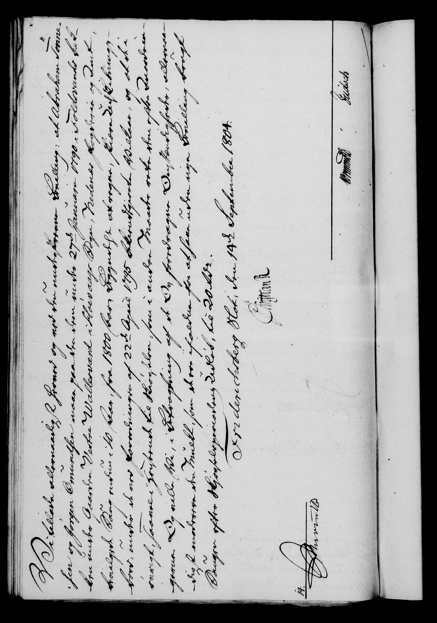 Rentekammeret, Kammerkanselliet, RA/EA-3111/G/Gf/Gfa/L0086: Norsk relasjons- og resolusjonsprotokoll (merket RK 52.86), 1804, p. 711