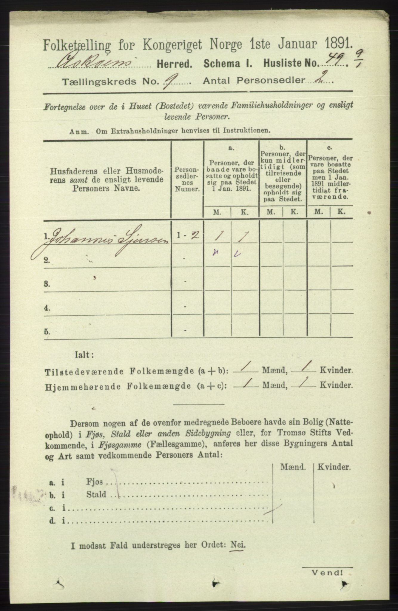RA, 1891 census for 1247 Askøy, 1891, p. 5941