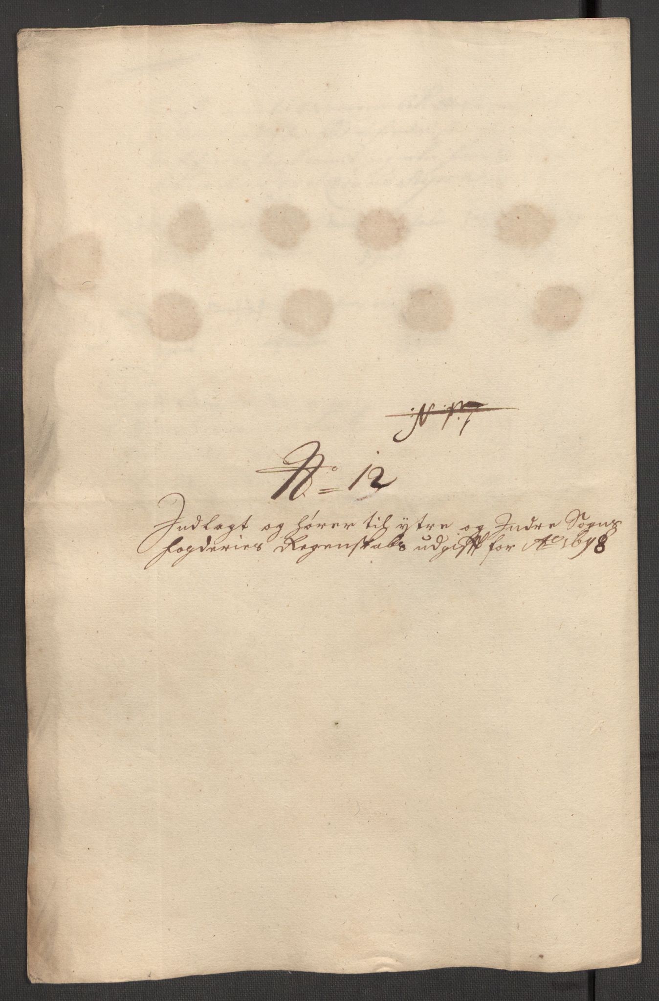 Rentekammeret inntil 1814, Reviderte regnskaper, Fogderegnskap, AV/RA-EA-4092/R52/L3310: Fogderegnskap Sogn, 1698-1699, p. 253